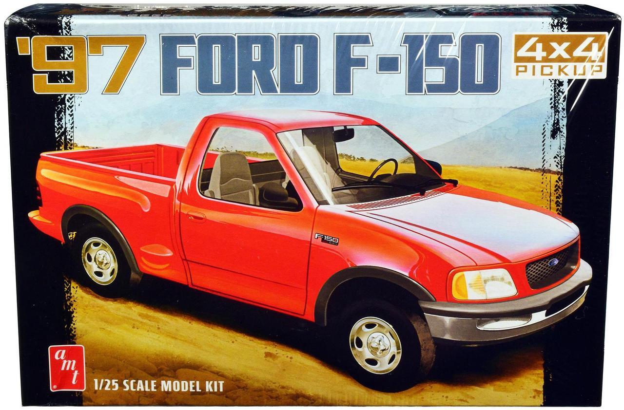 Alt view image 9 of 9 - 1997 Ford F-150 4x4 Pickup Truck Plastic Model Kit