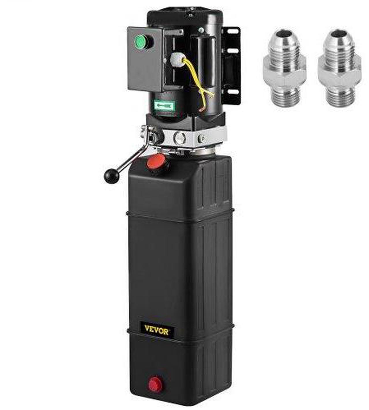 Alt view image 2 of 3 - VEVOR Hydraulic Pump Auto Lift Power Unit Pack 220v 60hz 2950 Psi 4 Gal Tank 3 Hp