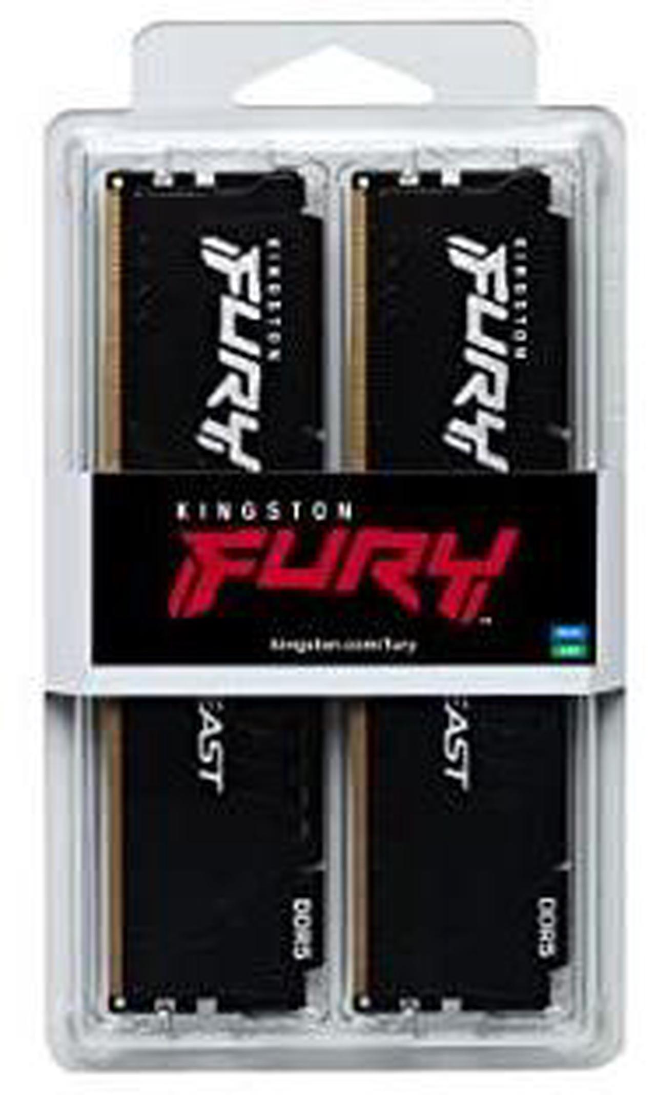 Alt view image 5 of 7 - Kingston FURY Beast 64GB (2 x 32GB) DDR5 SDRAM Memory Kit