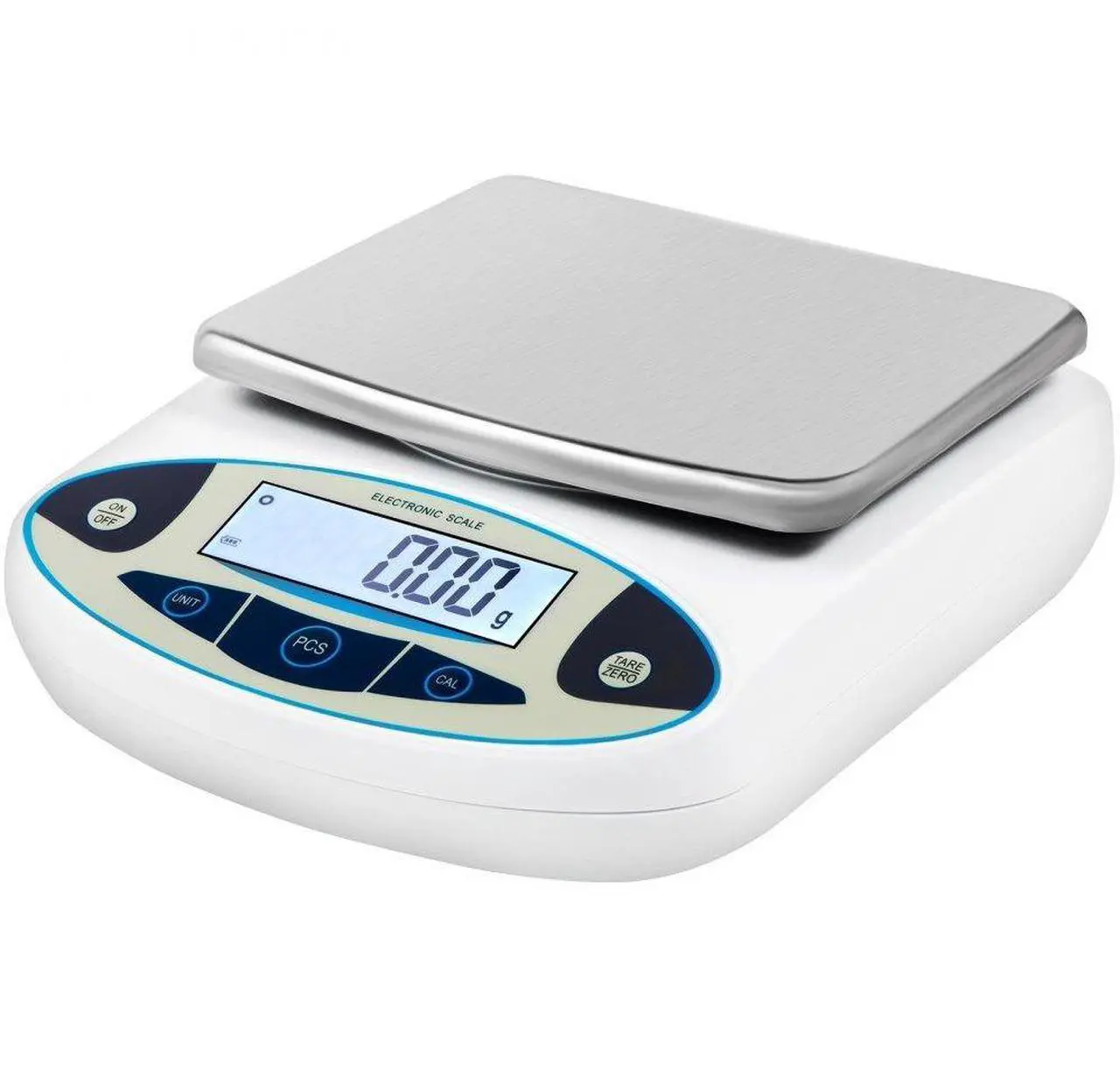 Alt view image 2 of 8 - Vevor Lab Analytical Balance Digital Precision Scale 5000gx0.01g High Precision