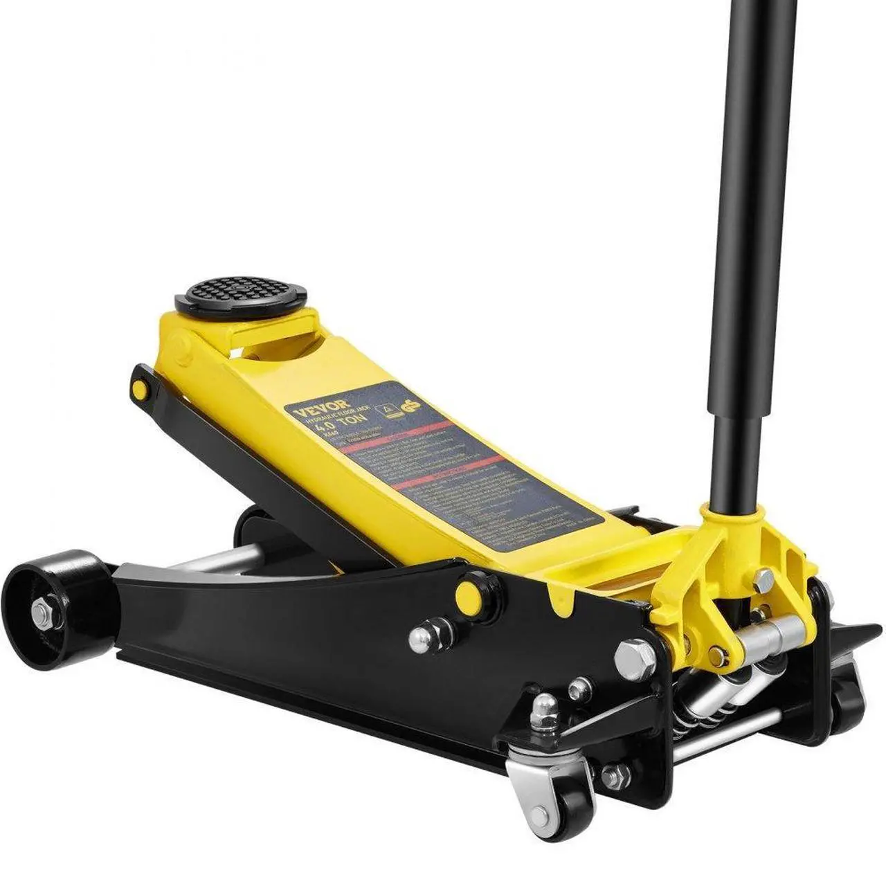 Main image of VEVOR Low Profile Floor Jack 4 Ton Heavy Duty Steel Dual Piston Rapid Pump