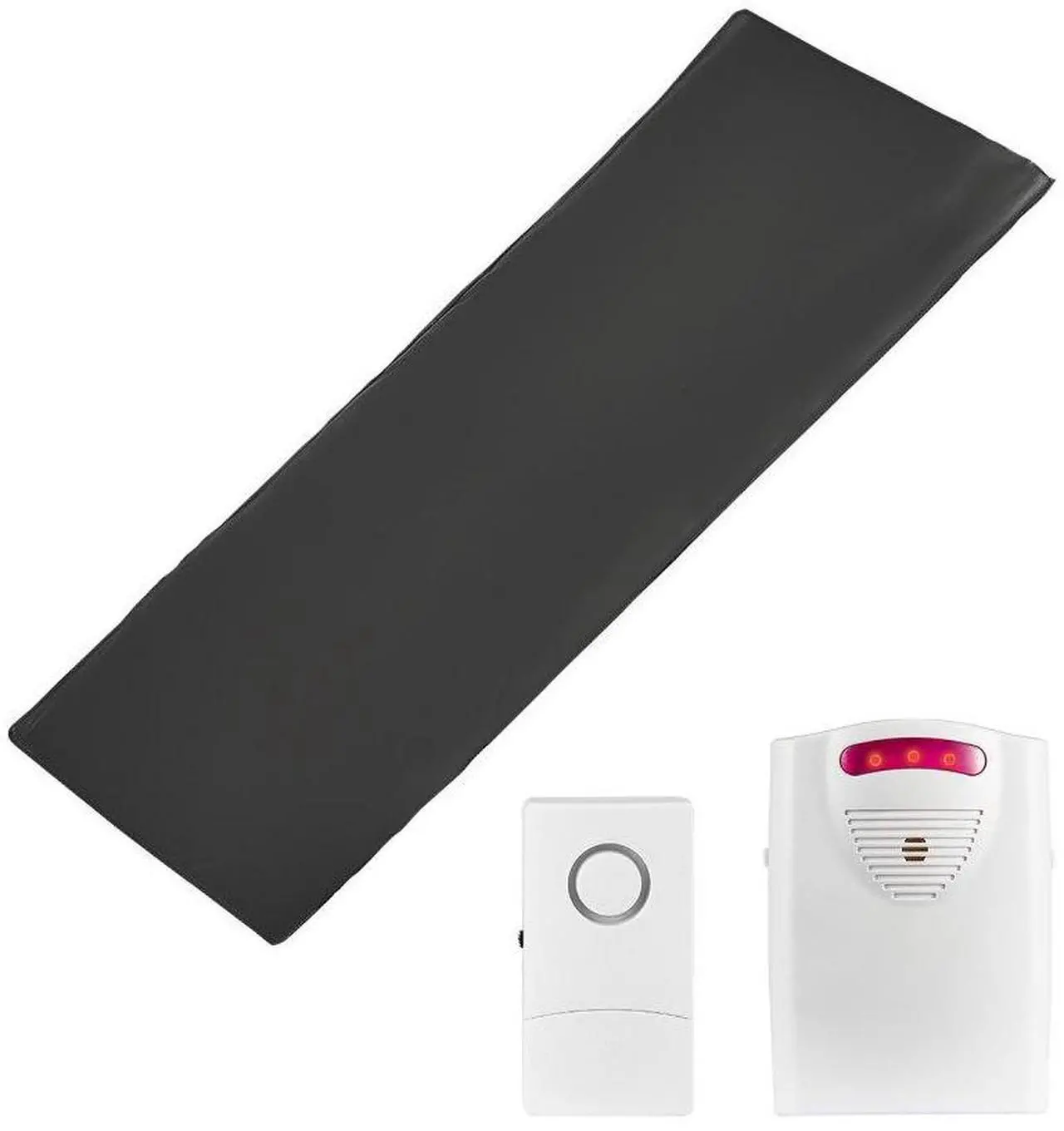 Main image of VEVOR Bed Alarm System for Elderly Adults 14" x 30" Wireless Bed Sensor Pad with Pager