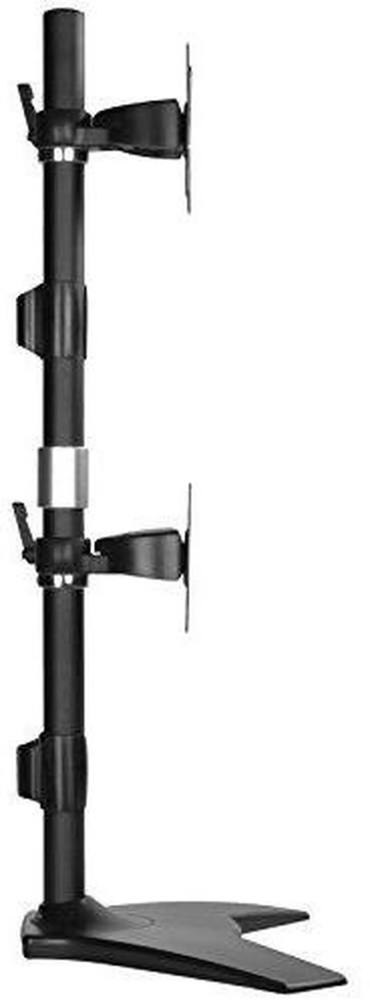 Alt view image 5 of 9 - Vertical dual LCD monitor desk stand, support up to 24" LCD monitor