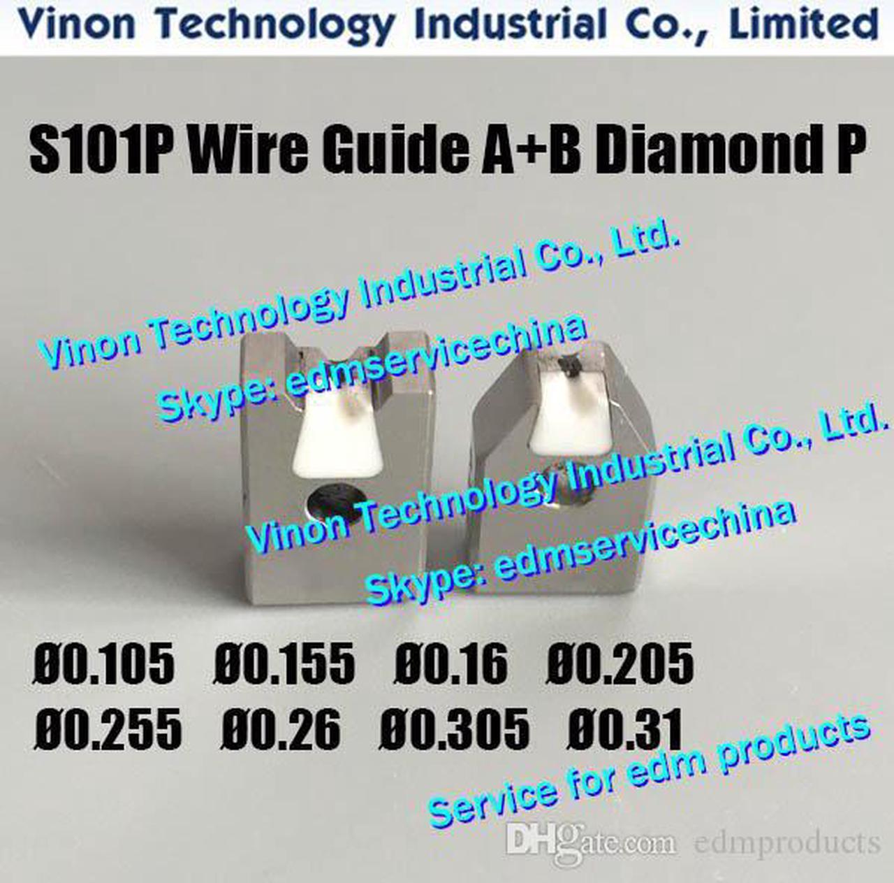 3089195 edm Wire Guide A+B (diamond) d=0.205mm, S101P New style of Die guide 0205766 diamond offers longer life,high performance