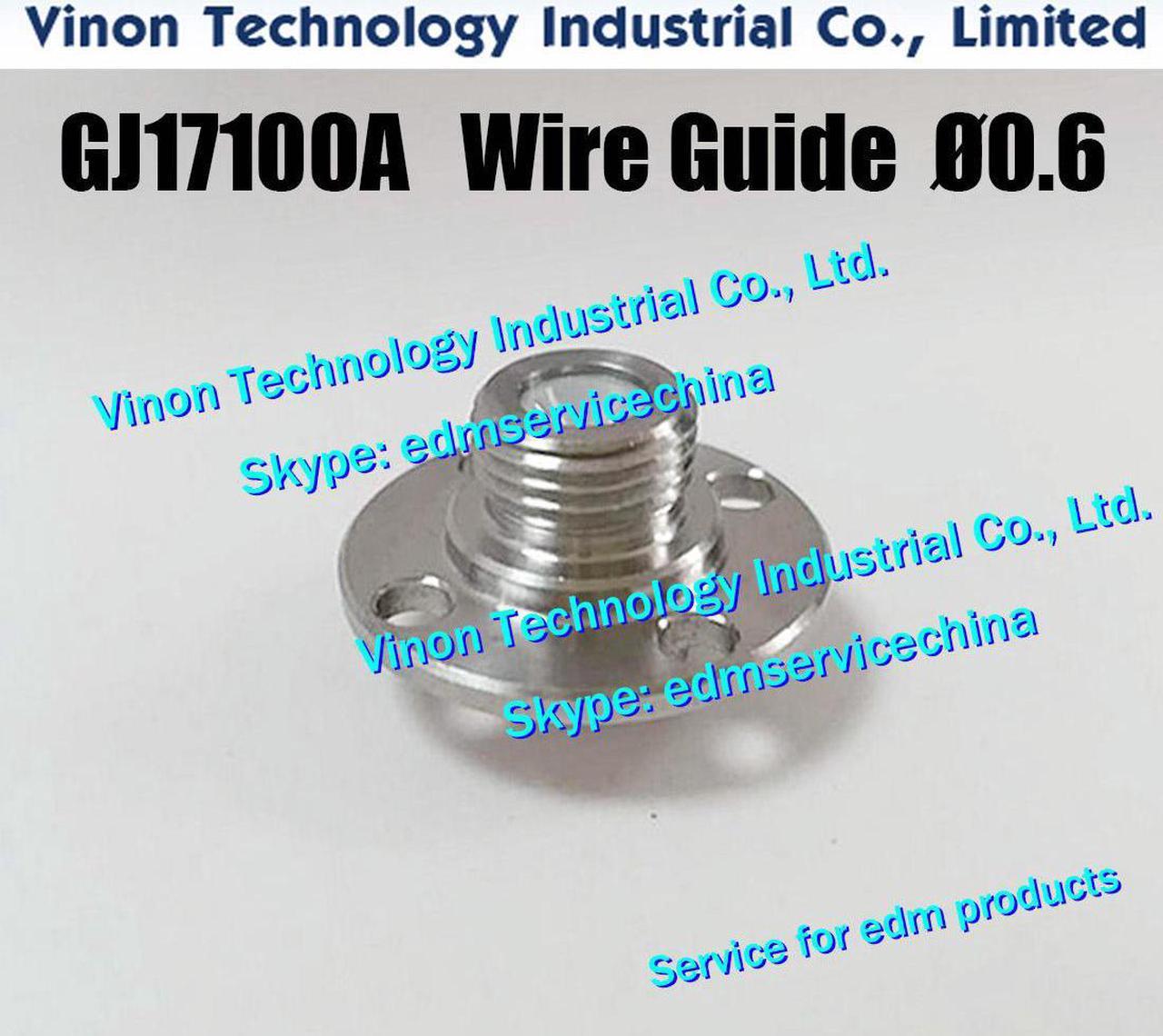 ALN400 ALC600G Diamond Wire Guide Ø0.6mm J17100A, edm Dice G GJ17100A for S odick wire edm machines ALN400QS, ALN600, ALN800