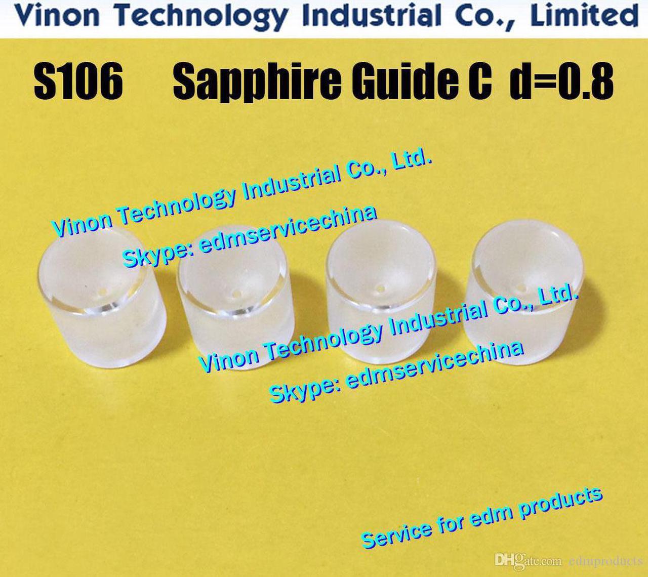 S106 Sapphire Guide C 3080065 d=0.8mm, Upper Sub guide C 0205586,24.01.415 Guide sapphire C W400144B,3080375,H47107B, 87-3/90-3/