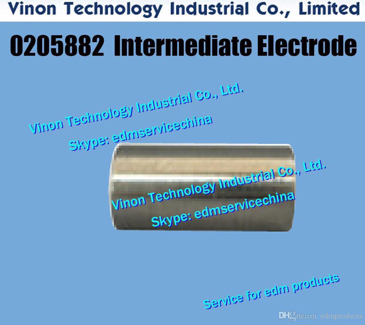 0205882 edm Intermediate Electrode Ø8xØ3.2x16, AWT EL Roller MID S510 A12947C, MT500177C for Sodic k AG400,AG600,SL400