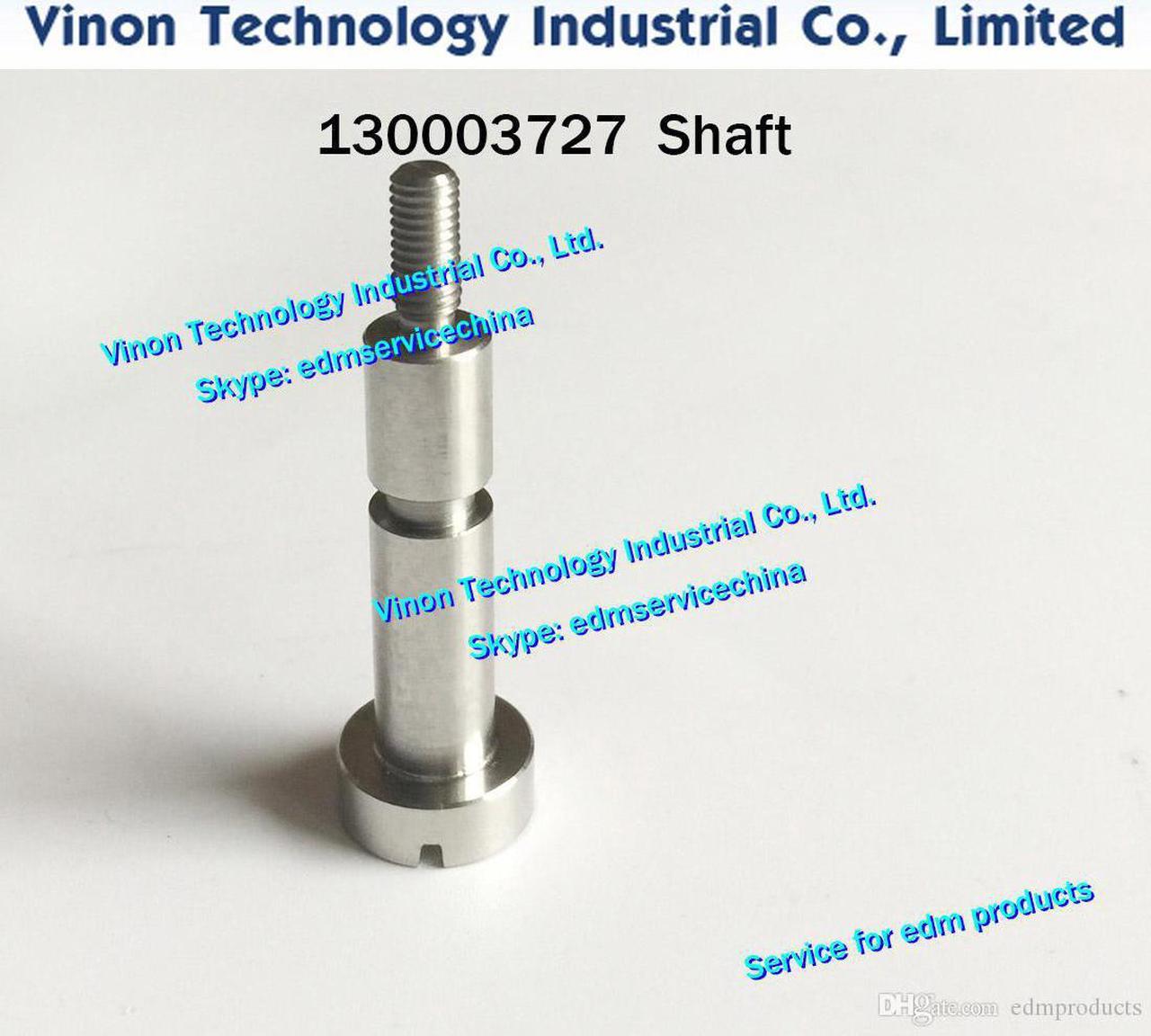 (2pcs/lot) 130003727 edm Shaft (Stainles steel) for Robofil 190,290,300,310,390,500 Charmilles edm parts 130.003.727 for Lower T