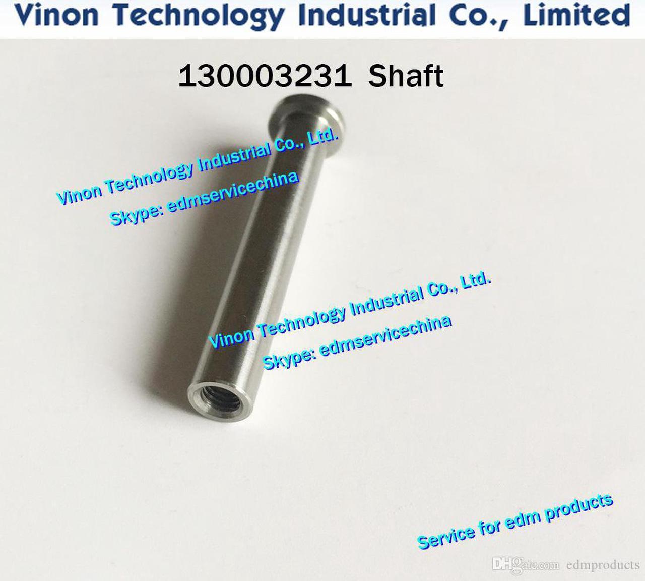 (2pcs/lot) 130003231 edm Shaft (Stainles steel) for Robofil 190,290,300,310,390,500 Charmilles edm parts 130.003.231 for Lower