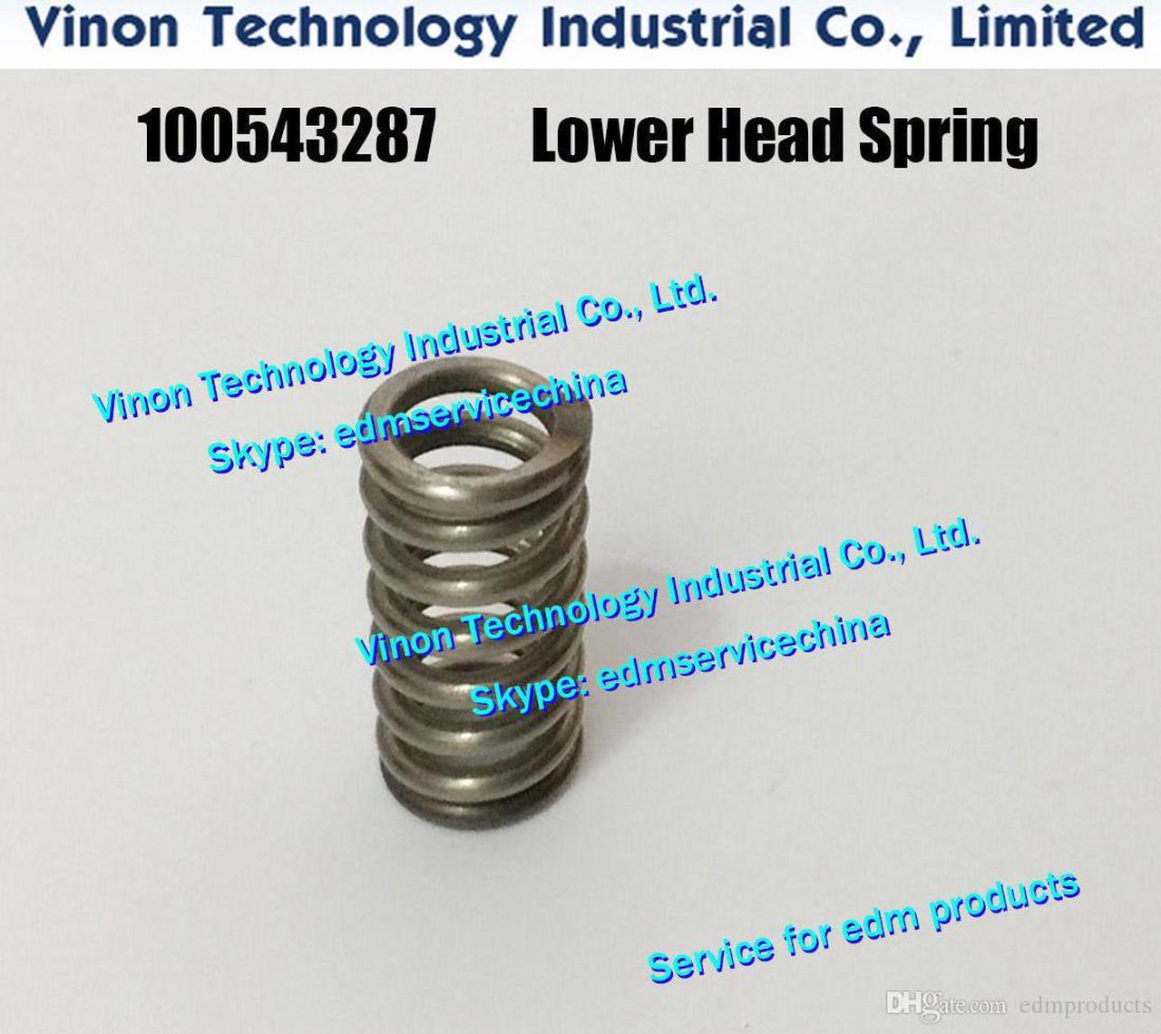 100543287 edm Spring lower head L=26mm for CUT200,CUT300 ROBOFIL 240,440 Charmilles edm spare parts 100.543.287 Lower Spring