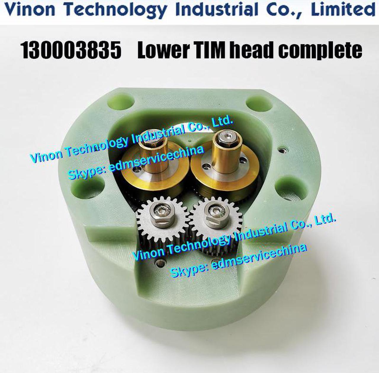 (1set) 130003835 edm LowerTIM head complete set for Robofil 190,290,300,310,390,510 Charmilles repair parts 130003431,100411614