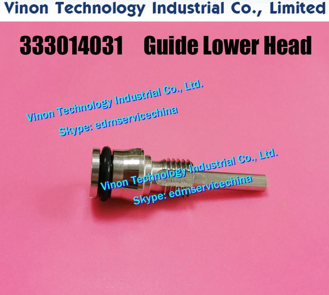 333014031 Guide Lower Head with O-Ring (Stainless Steel type) for CUT 20,CUT 20P,CUT 30,CUT 30P series Charmilles Guide Holder