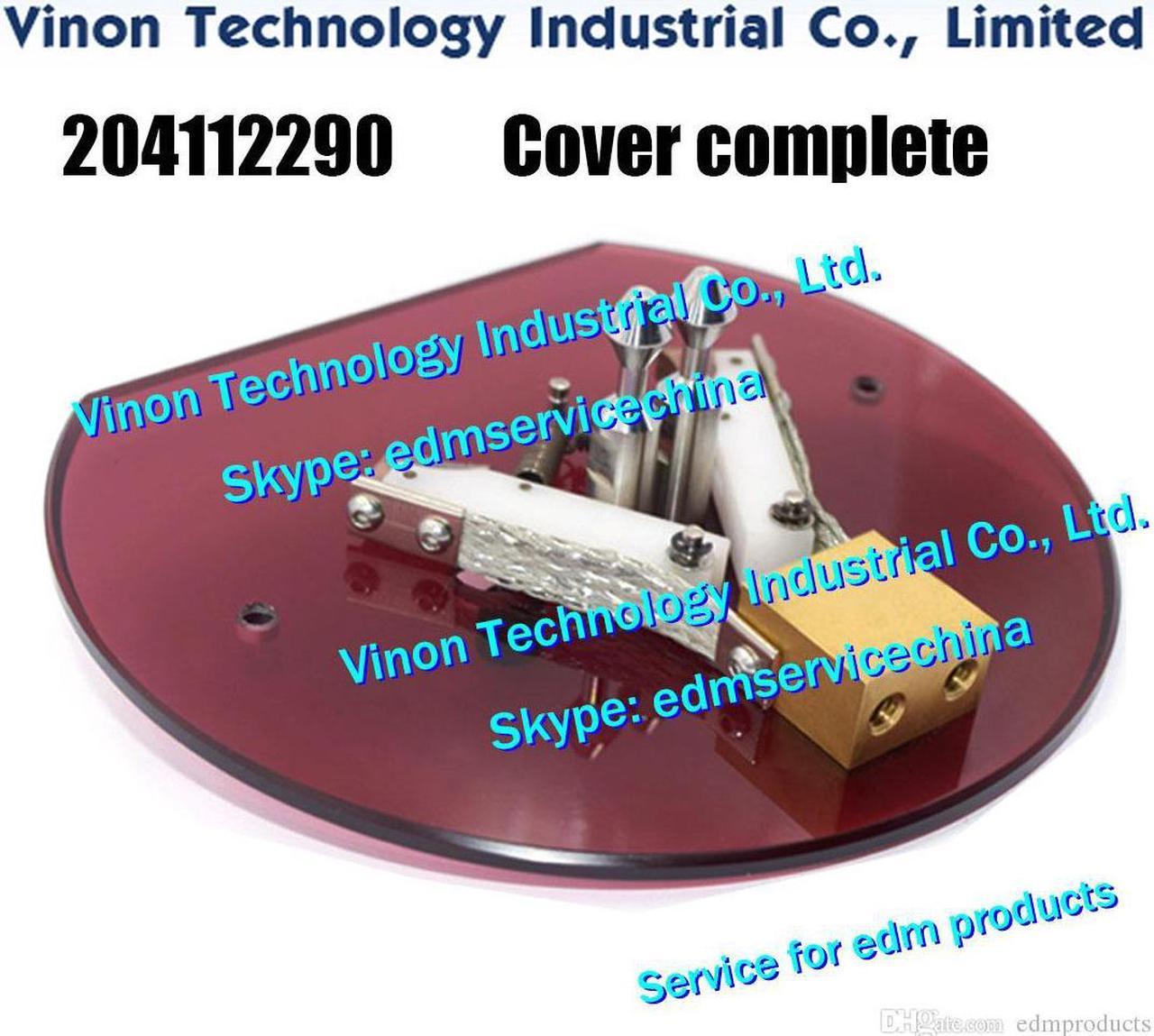 (1set) 204112290 edm Cover complete for Lower TIM head for ROBOFIL 290,290P,300,310,500,510 Charmilles EDM repair parts 24.04.52