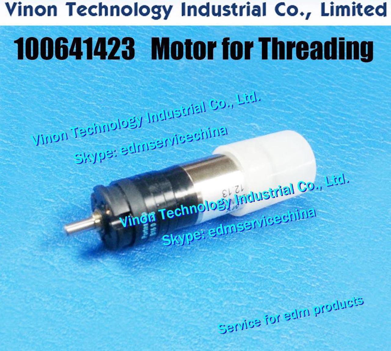 100641423 Motor for Threading for Ch armilles Robofil series. edm DC Motor 100.641.423, 100-641-423, 641.423