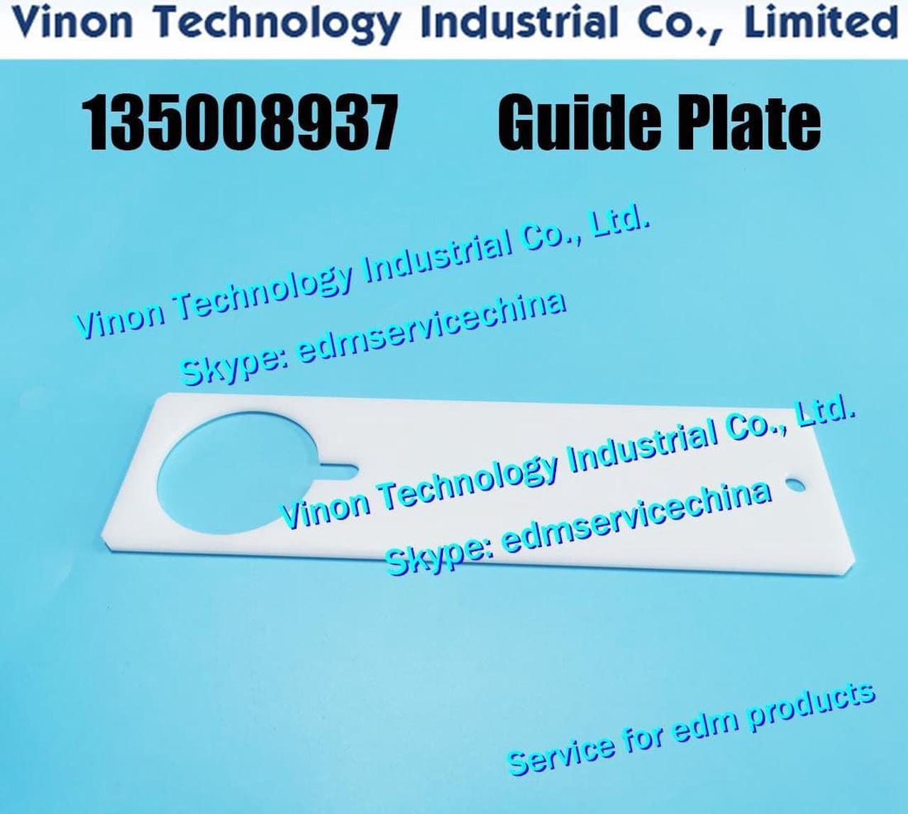 135008937 edm Guide Plate 323x90x6t for A gieCharmilles CUT 300,CUT 200,Robofil 240CC,440CC series wire edm machine 135.008.937