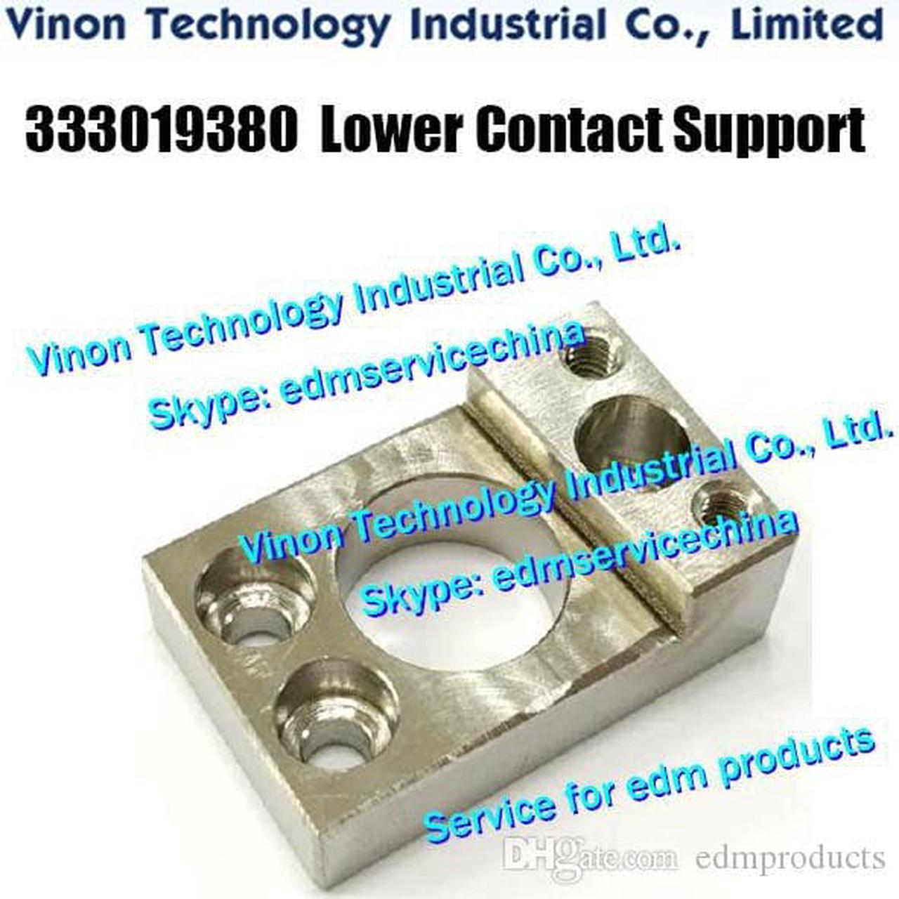 333019380 CA20 Lower Contact Support for CUT20,CUT30,CA20 series Charmilles edm parts 333.019.380 Lower Cable Collector