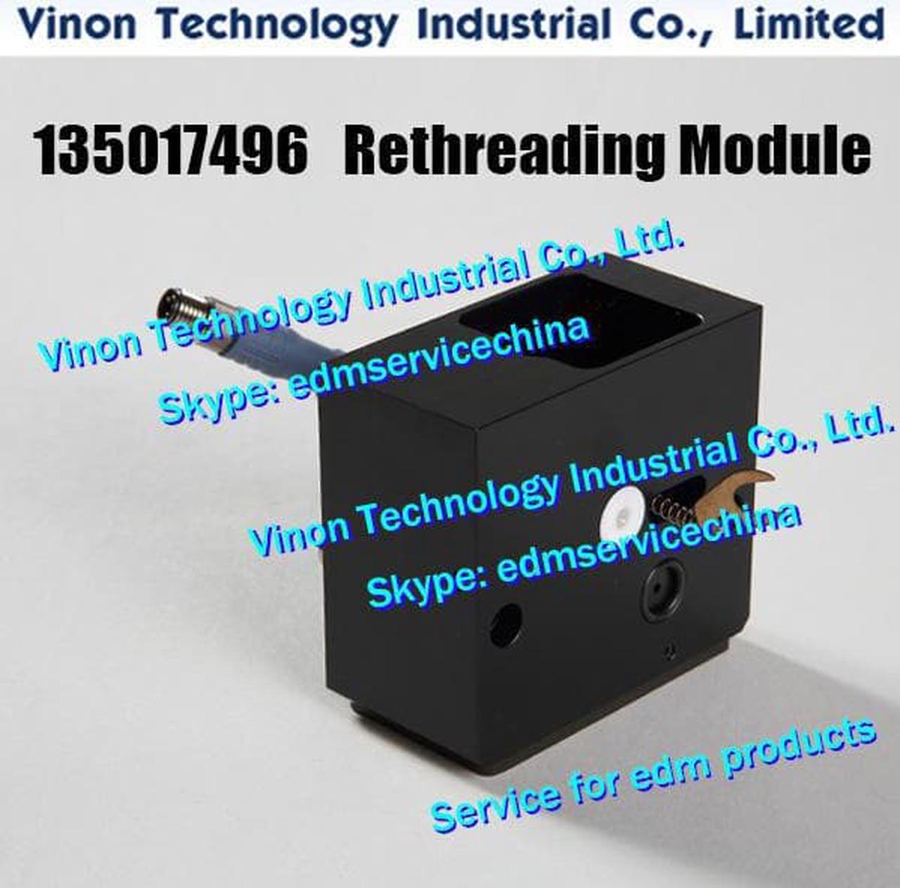 135017496 edm Rethreading Module Assembly, 135.017.496, 104115250, 206100680 EDM Spare Parts For AgieCharmilles CUT200, CUT300,