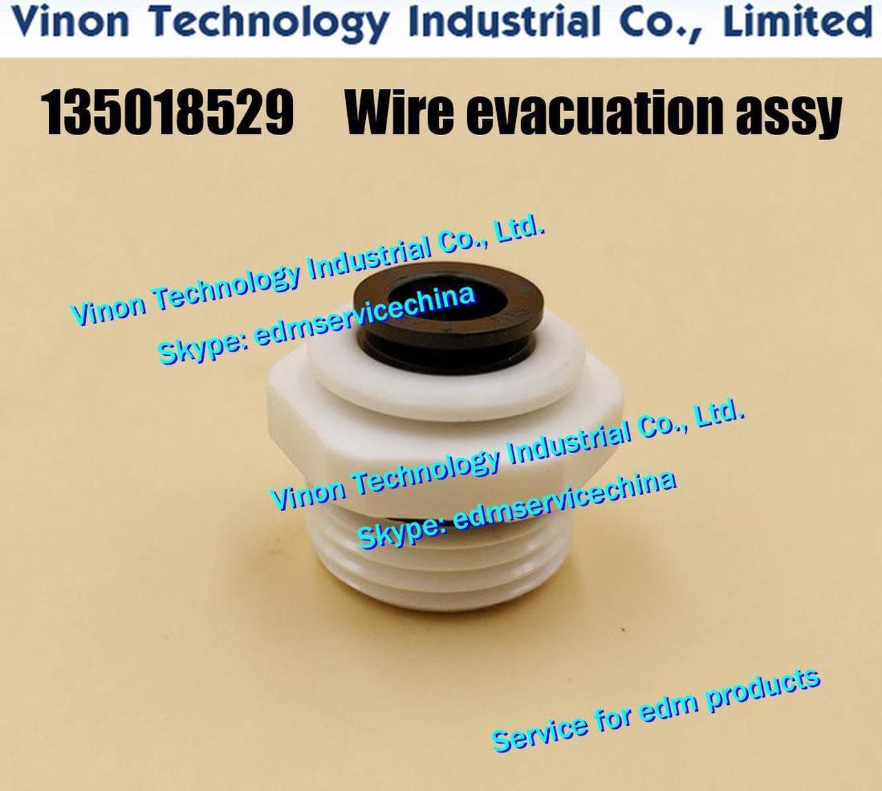 135018529 Wire evacuation assy edm spare parts for Robofil,CUT20,CUT30 series. 135.018.529, 135-018-529