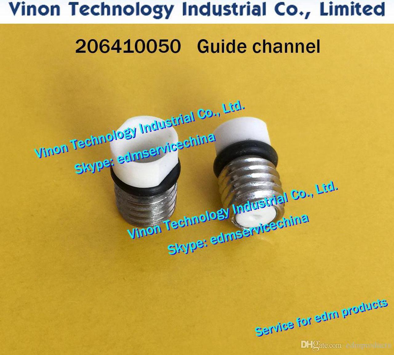 (1pc) 206410050 edm Guide channel for ROBOFIL 190,290,300,310 edm spare parts 206.410.050, 641.005.0 edm Sapphire Assembly