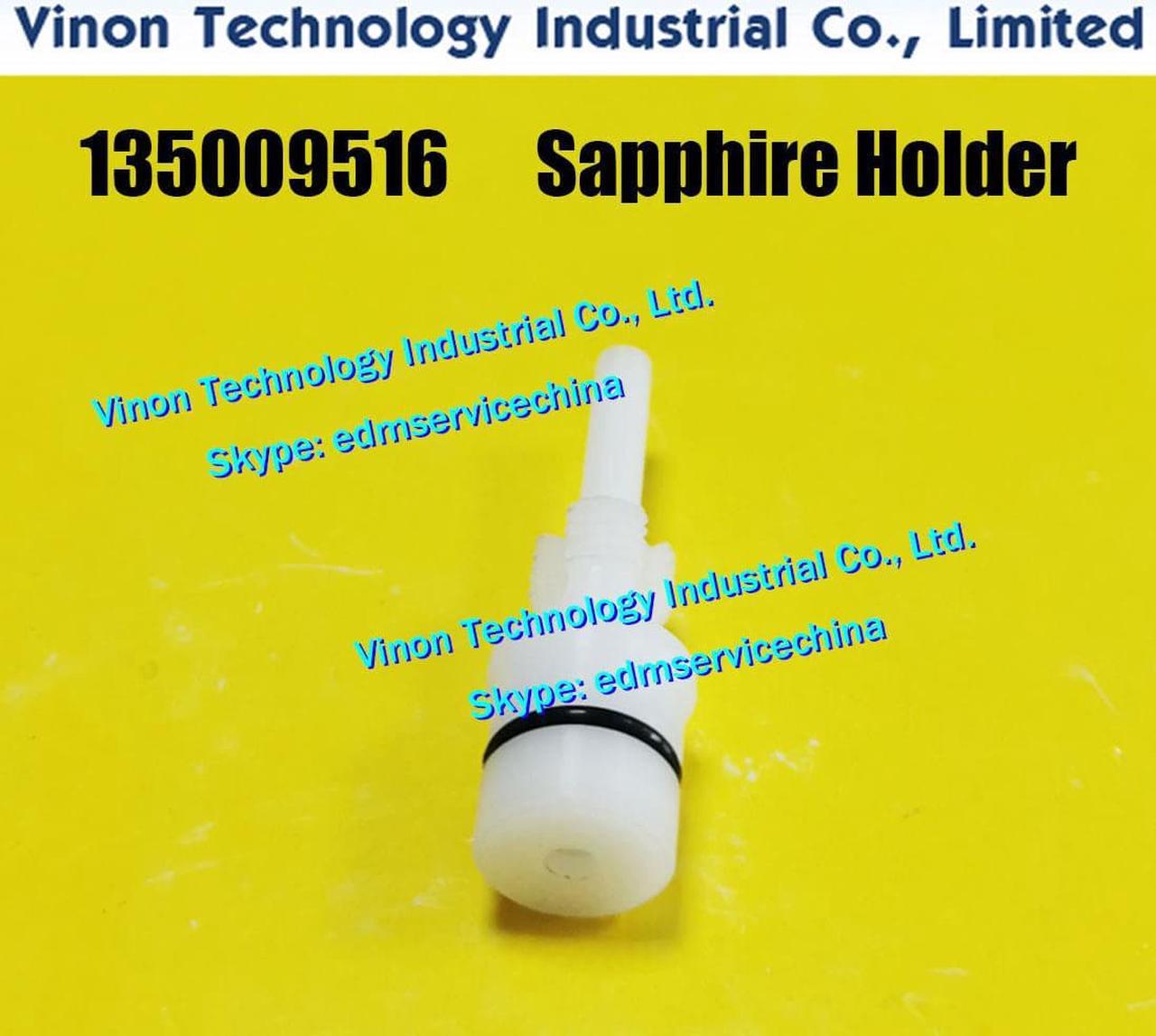 135009516 edm Sapphire Holder for ROBOFIL 230F,240,330F,440,640CC series Charmilles Sapphire Guide Holder 135.009.516 Holder Sap