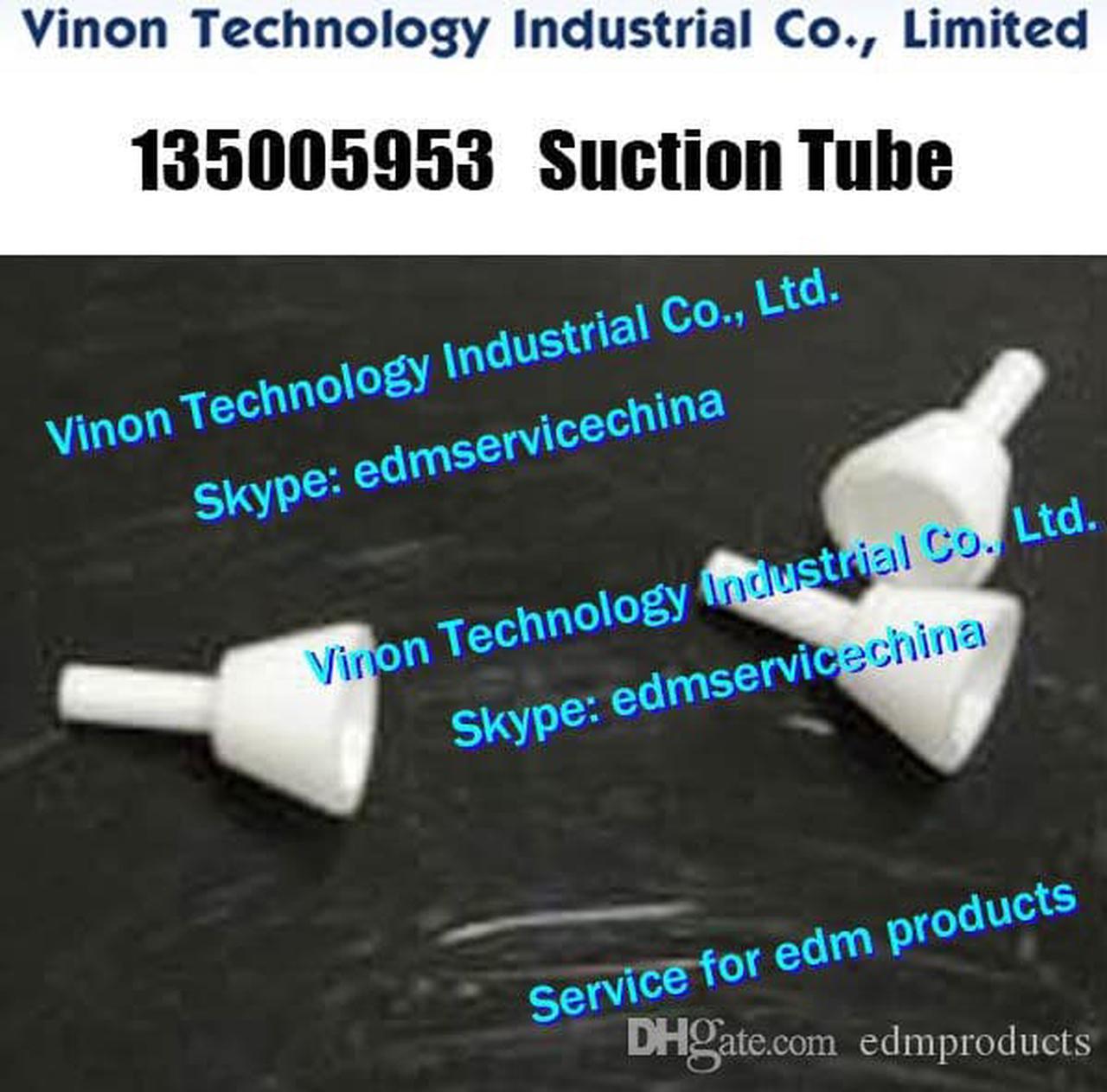 135005953 Charmilles Suction Tube for ROBOFIL series. edm spare parts 135.005.953 ceramic nozzle 135-005-953