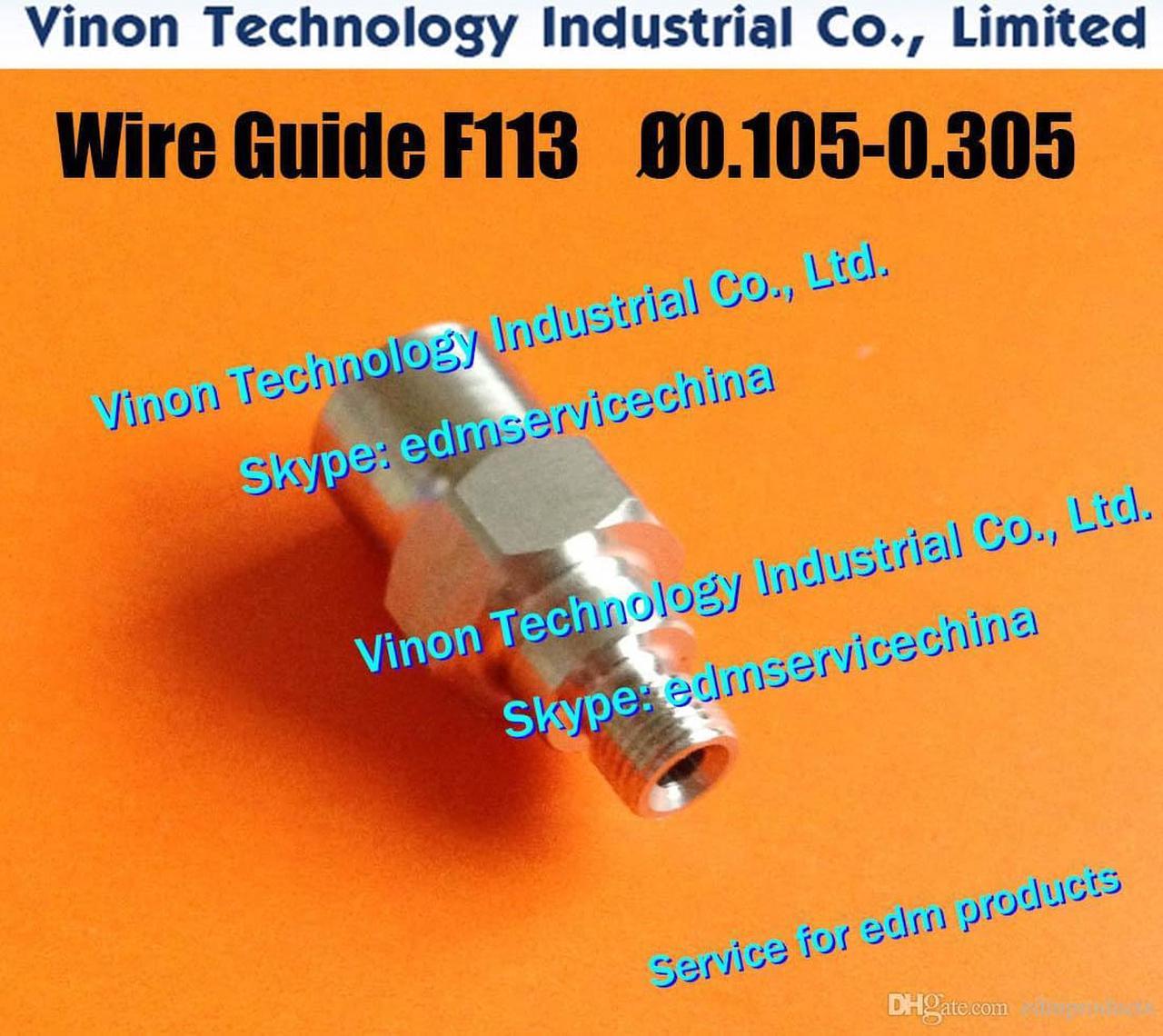 Ø0.205mm edm Wire Guide F113 Lower A290-8092-X715 for Fanuc A,B,C,iA,iB diamond guide d=0.205mm A290.8092.X715,A290-8110-X715