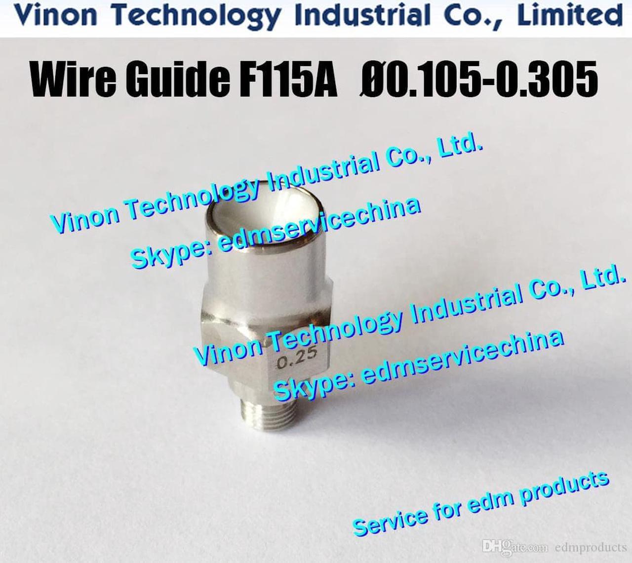 F115A Ø0.255 Wire Guide Lower A290-8104-Y716 for Fanuc Level Up(iD2),iE,0iC edm lower diamond guide d=0.255mm A2908104Y716