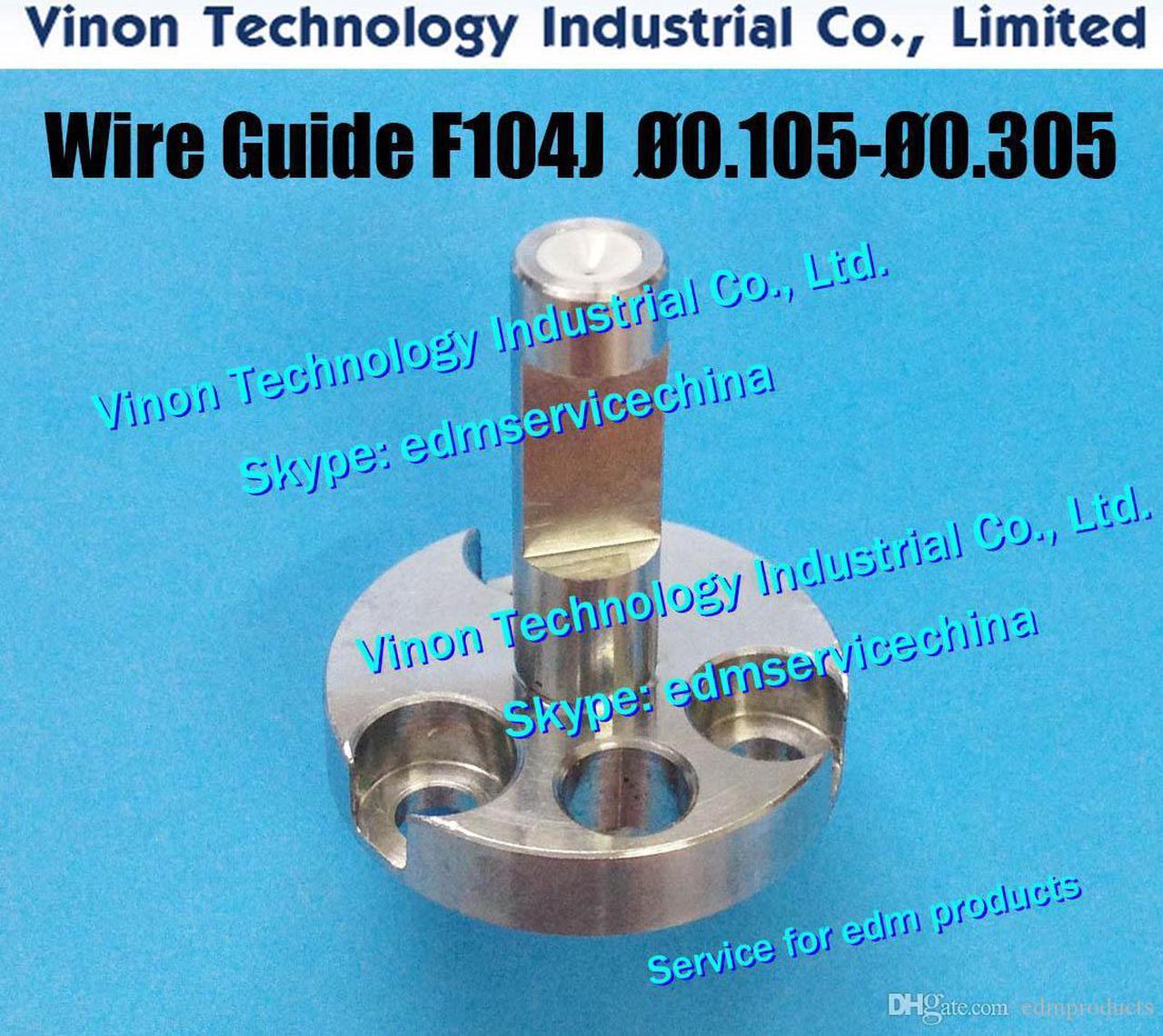 Ø0.305mm A290-8032-X737 edm Wire Guide F104(J) Lower for Fanuc T,V,W series Lower guide d=0.305mm A290.8032.X737, A2908032X737,