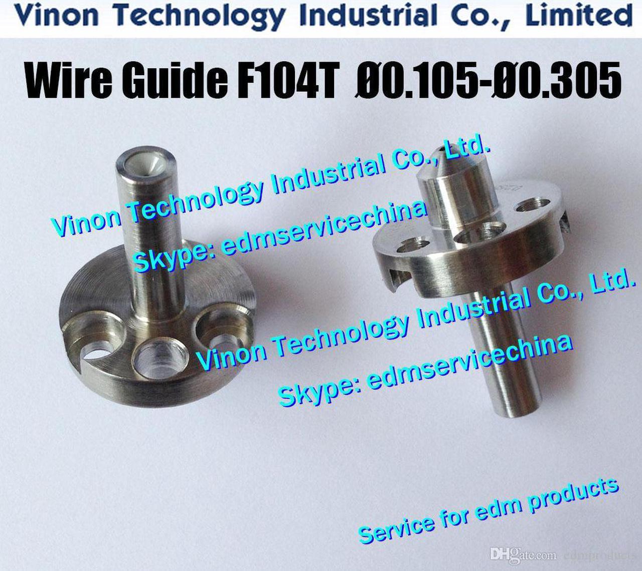 Ø0.155mm A290-8032-X764 edm Wire Guide F104(T) Lower for Fanuc T,V,W machines F104T/15 Lower guide d=0.155mm A2908032X764