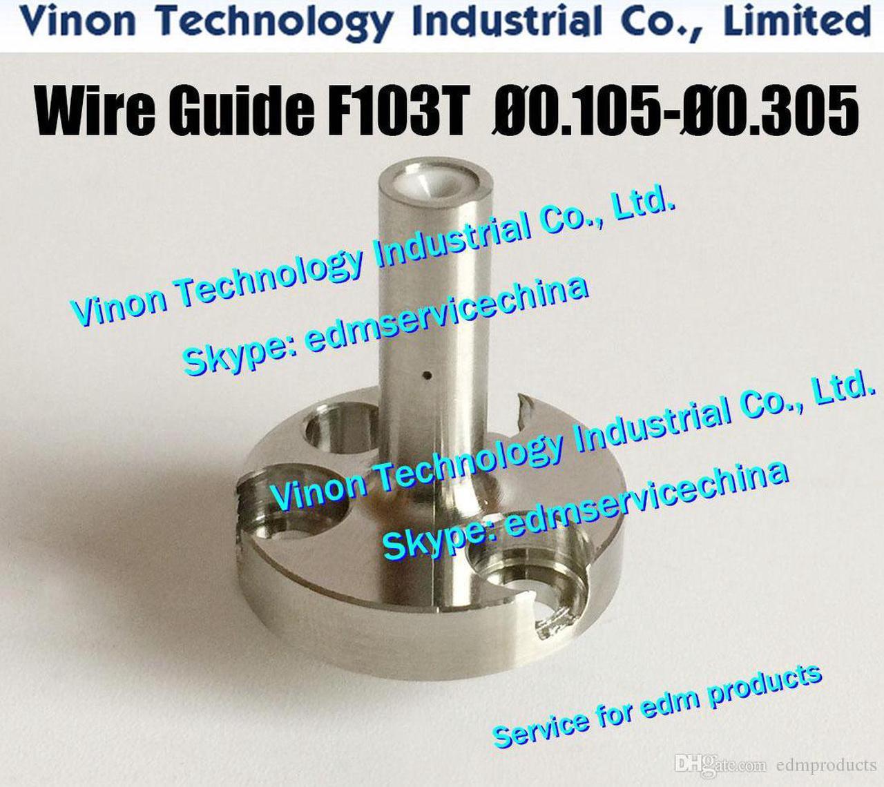 Ø0.205mm A290-8021-Y765 edm Wire Guide F103T Upper for Fanuc T,V,W series Upper diamond guide 0.205 A2908021Y765,A290-8032-Y765,