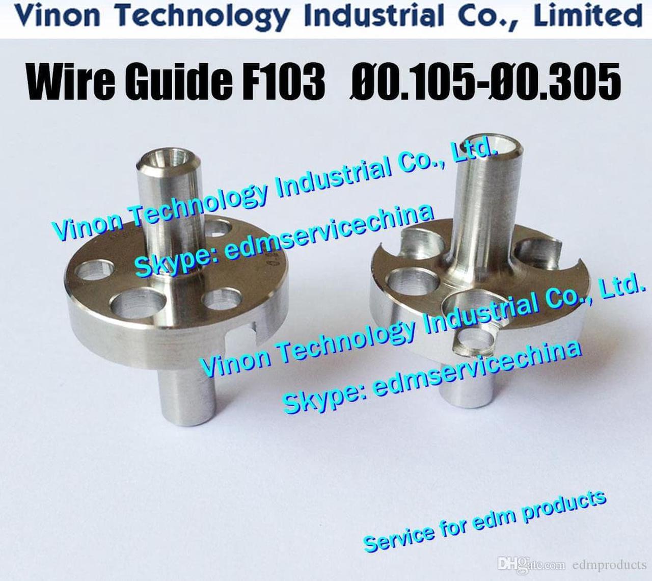 Ø0.255mm A290-8032-X776 edm Wire Guide F103 Upper for Fanuc T,V,W series Upper diamond guide 0.255mm A290.8032.X776,A2908032X776