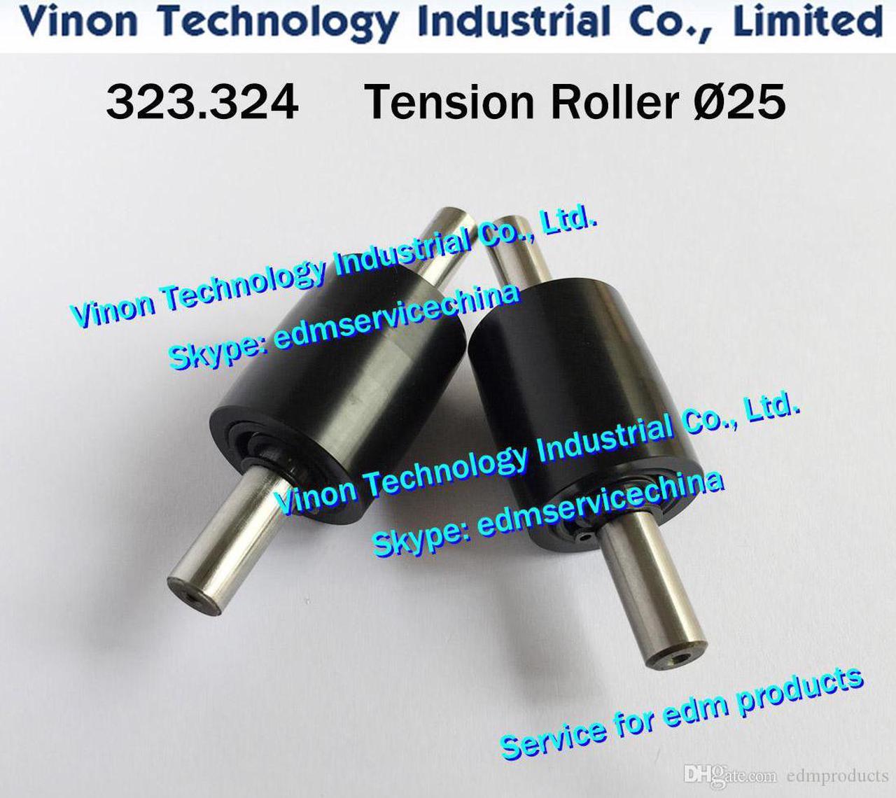 323.324 Ø25mm edm Tension Roller A504, 323.324.4 Pulley wire pick up d=25mm for Agie AC100-AC300 series wire-cut edm machine