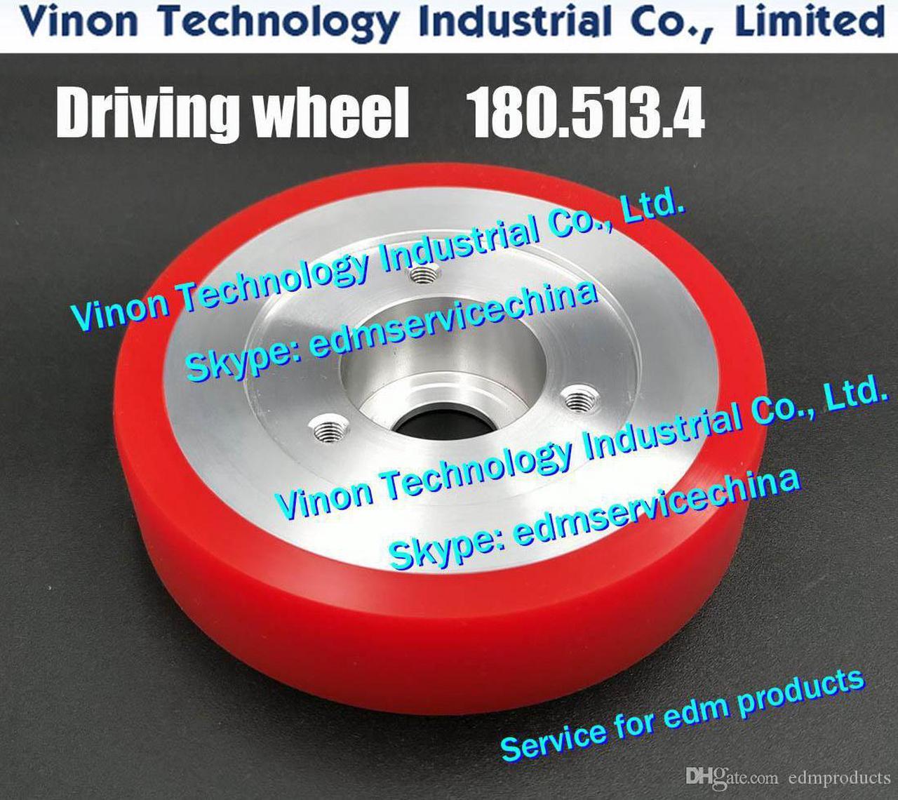 180.513.4 edm Driving Wheel A501 size:D=100x22mm for Agie AC150HSS-AC370HSS machine edm spare parts 180.513, 1805134, 238.443