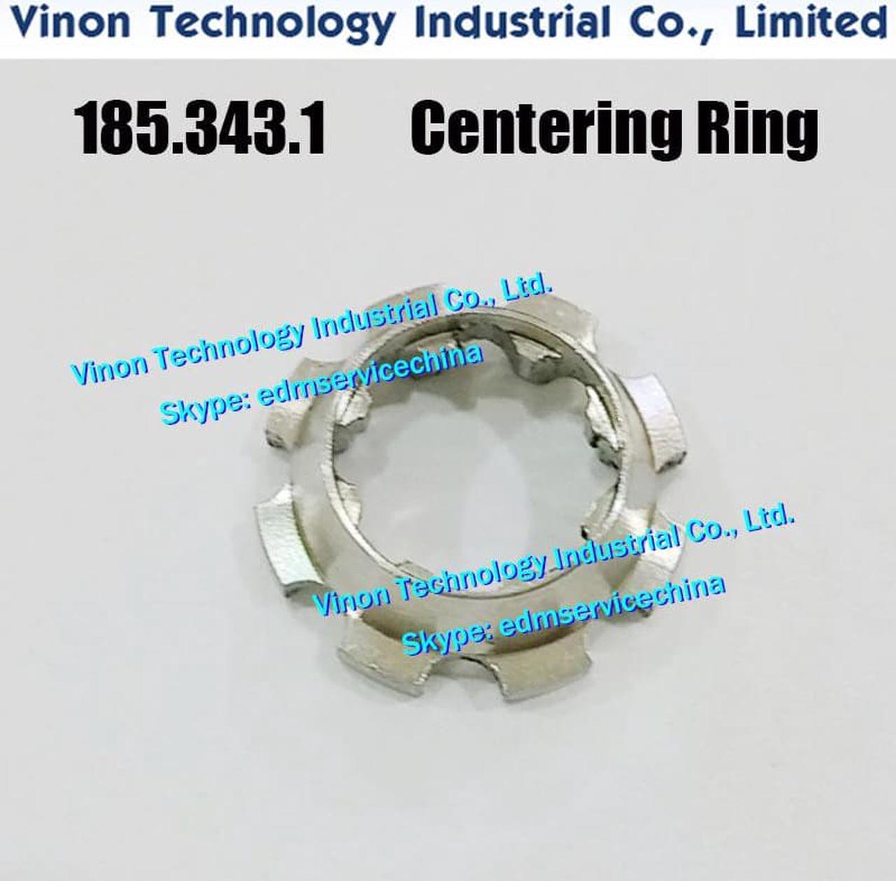 185.343 edm Centering ring for Agiecut AC150,AC170,AC200,AC250,AC270 machines. Agie edm spare parts 185.343.1, 185343, A185343