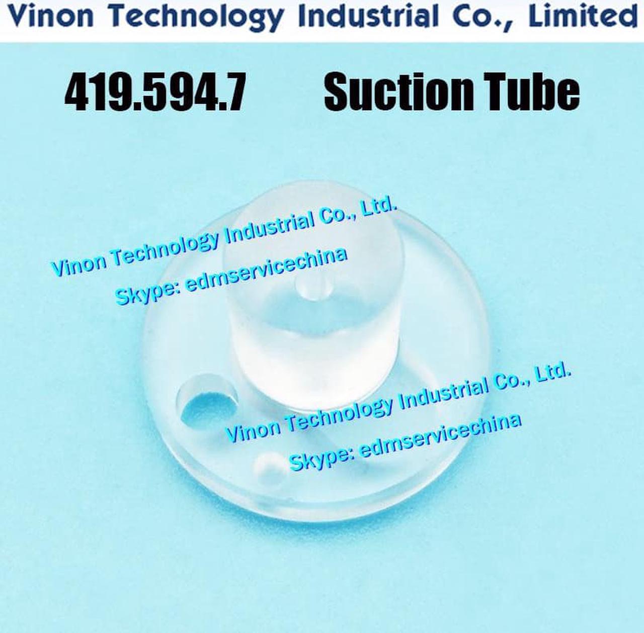 419.594.7 edm Suction Tube for Agiecut AC150,AC170,AC200,AC250,AC270 series wirecut machine. Agie 419.594, 419594, 590419594