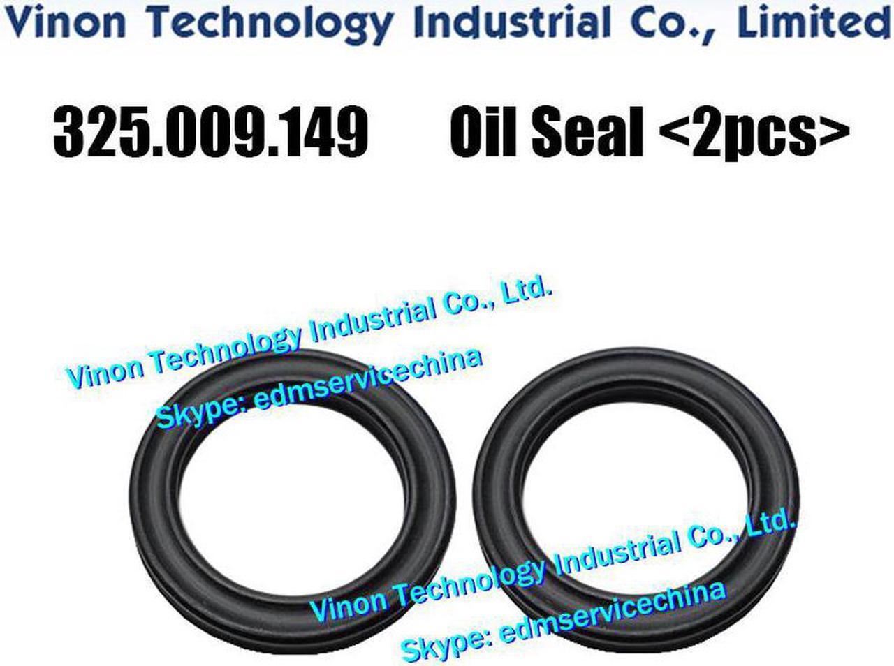 (2pcs/pack) 325.009.149 edm Oil Seal for AgieCharmilles Actspark FW 1, FW 2, FW 3 edm spare parts 325009149 O-RING SEAL