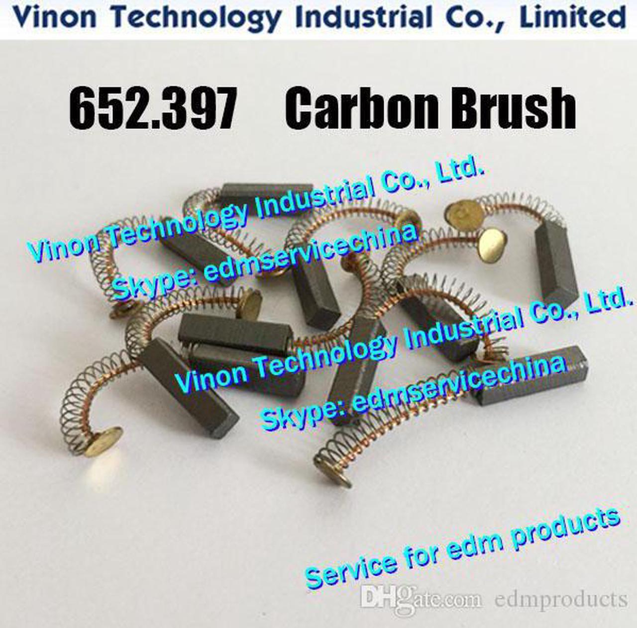 (4pcs/lot) 652.397 Agie Carbon Brush for Agie AT,Challenge,Classic,Evolution,Evolution,Excellence machine 652.397.1, 590652397,