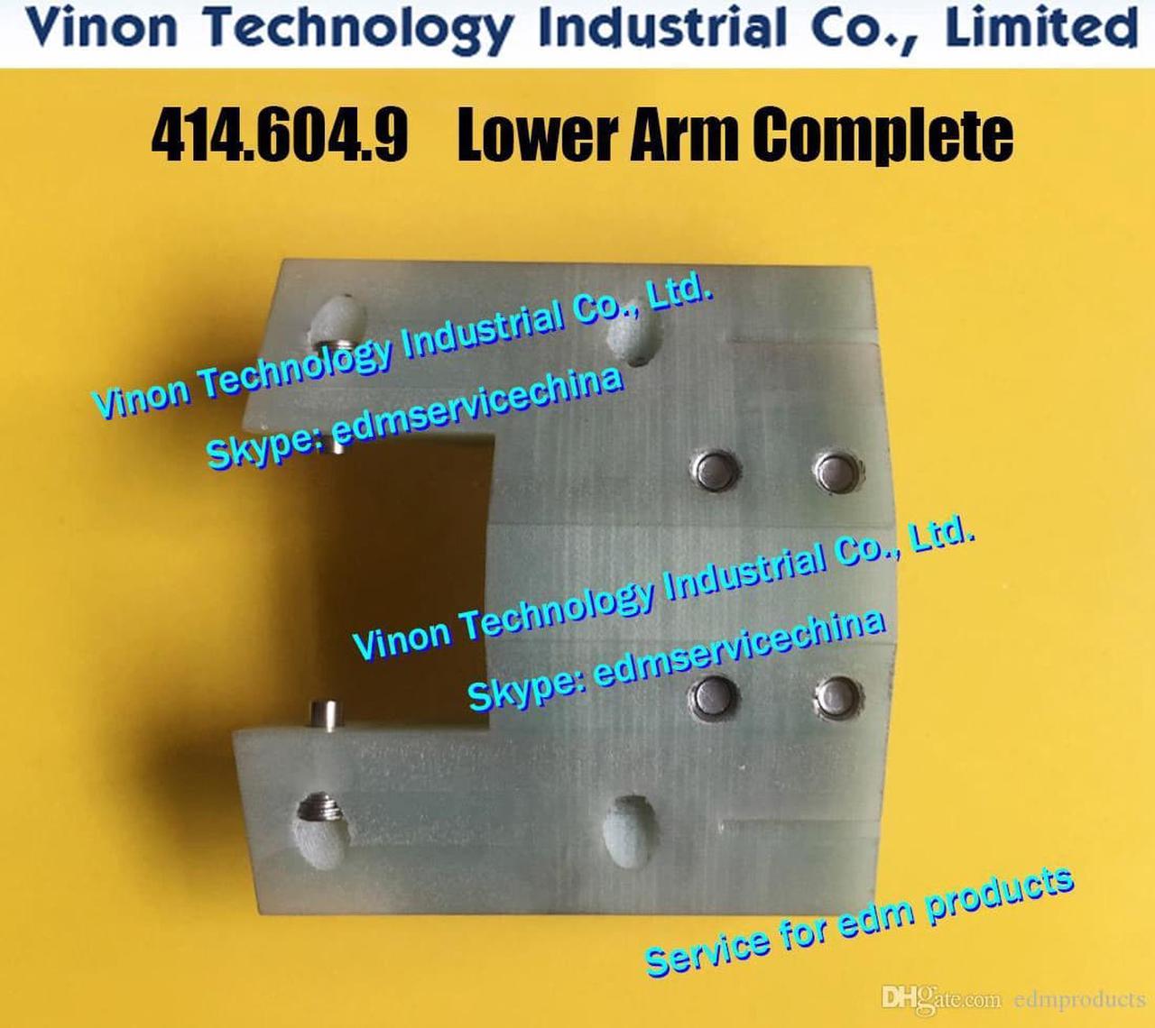 414.604.9 edm Lower arm complete for Agie AC170-AC370,AC150-370HSS series edm machine Lower fork 414.604, 351.644.0, 351.644 edm