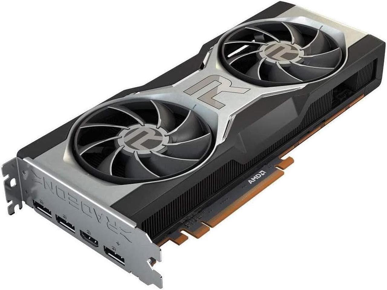 Alt view image 11 of 12 - AMD RADEON RX 6700 XT Graphics Card, 7nm AMD RDNA2 12GB GDDR6 192-bit AMD Reference Card, PCIE 4.0 HDMI DP 1.4a Video Card