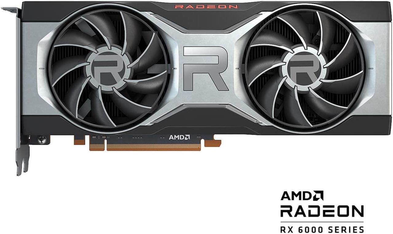 Alt view image 7 of 12 - AMD RADEON RX 6700 XT Graphics Card, 7nm AMD RDNA2 12GB GDDR6 192-bit AMD Reference Card, PCIE 4.0 HDMI DP 1.4a Video Card