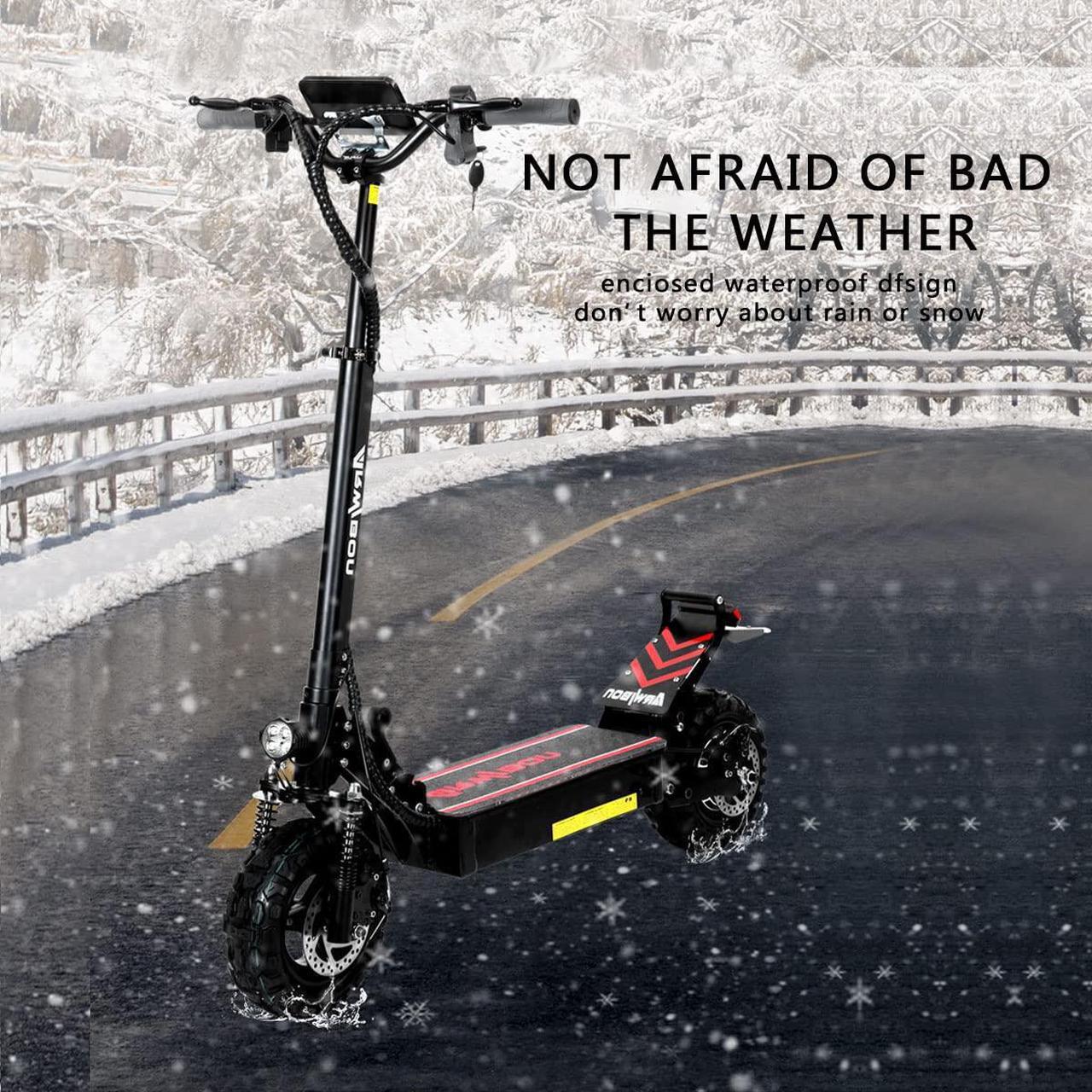 Alt view image 5 of 7 - Electric Kick Scooter for Adults - 2500W Motor, Up to 30 MPH & 20-30 Miles, 48V/16AH