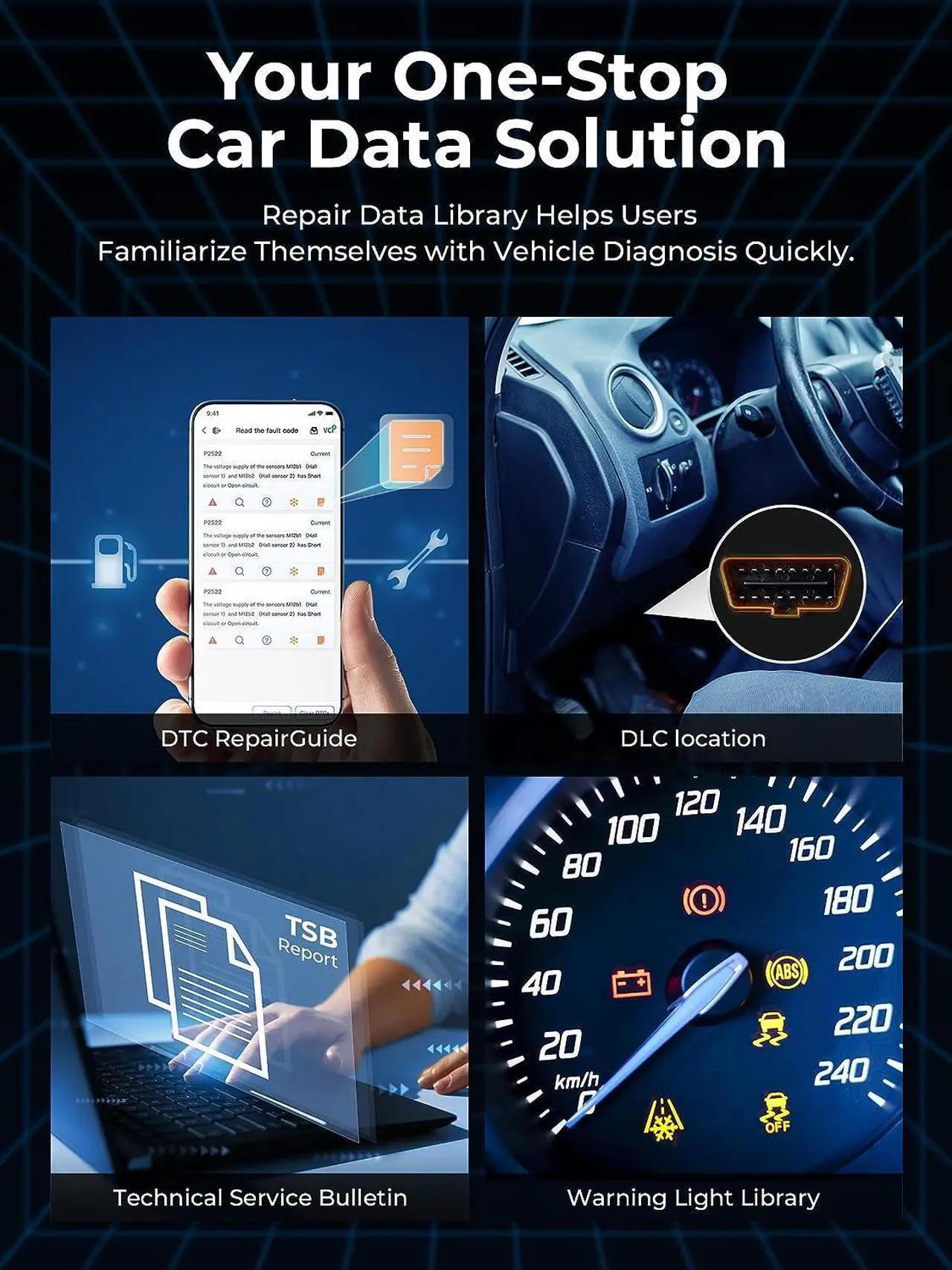 Alt view image 4 of 7 - OBD2 Scanner TOPDON TopScan Bluetooth Wireless Car Diagnostic Scan Tool  for iOS & Android, Bidirectional Scan, Check Engine Car Code Reader