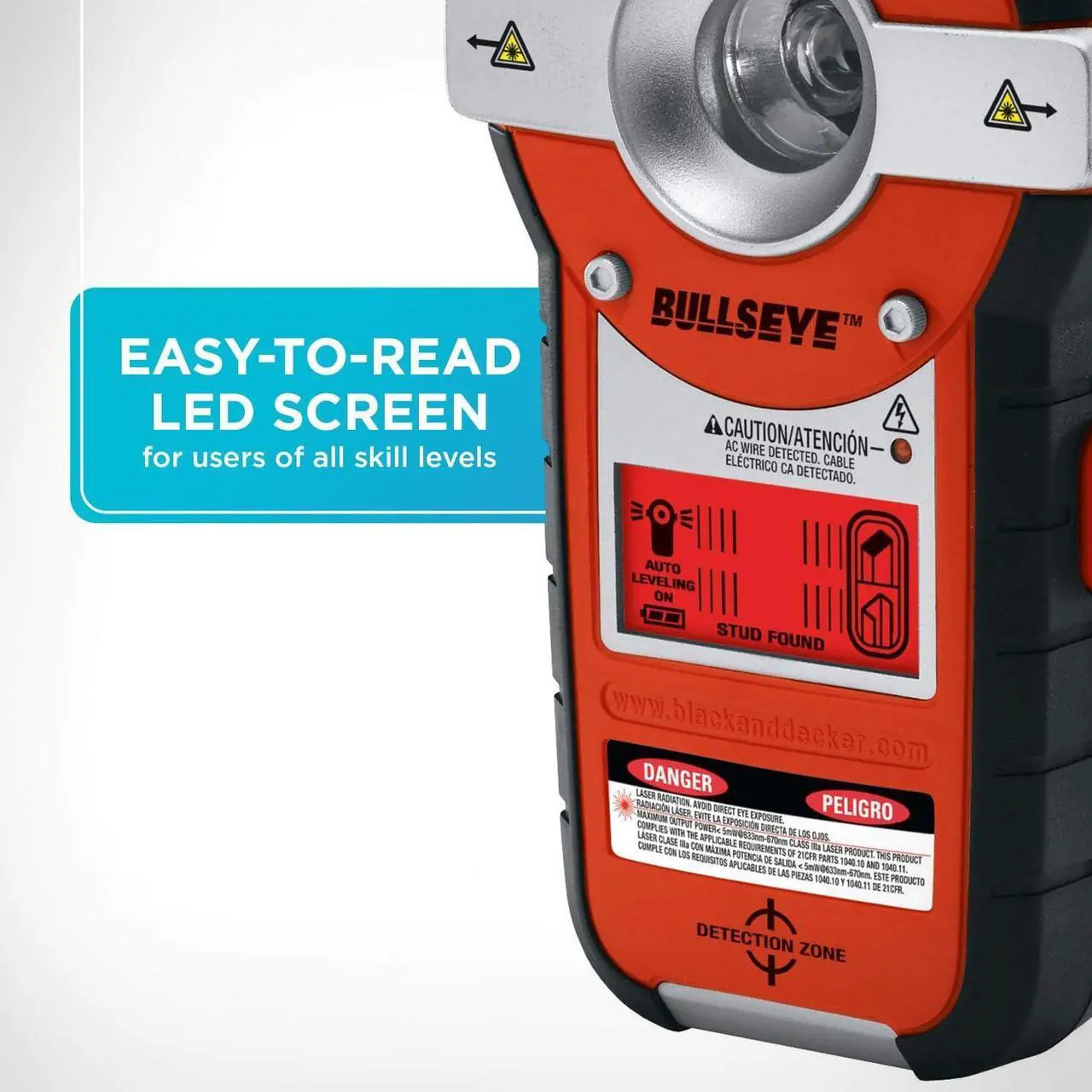 Alt view image 4 of 5 - Line Laser, Auto-leveling with Stud Finder (BDL190S)