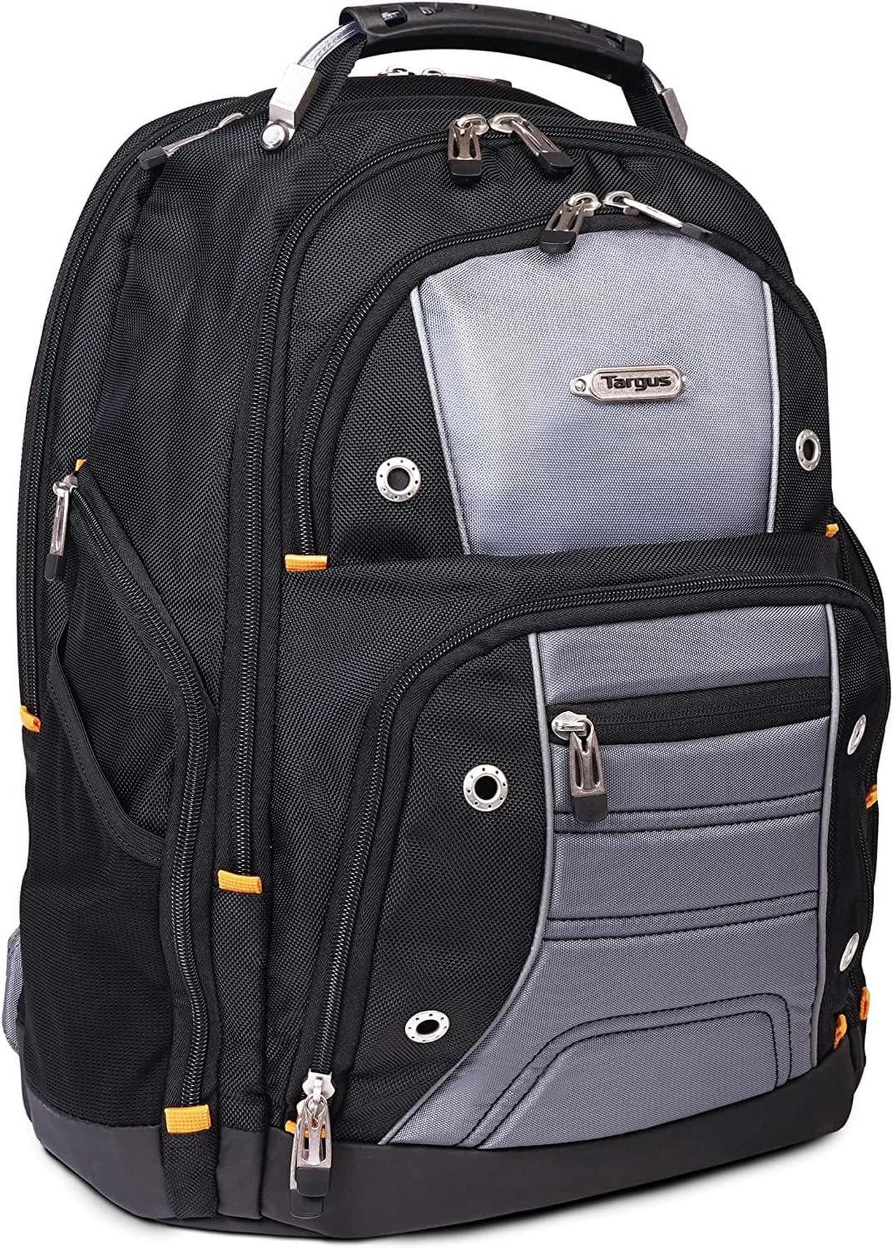 Targus Drifter II Backpack for 17-Inch Laptop, Black/Grey (TSB239US)