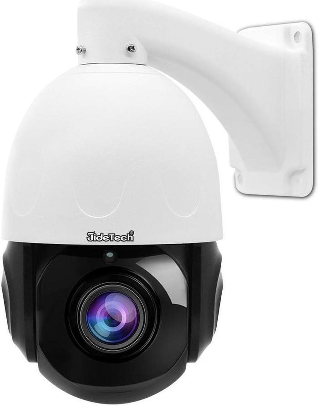 JideTech 20X PTZ IP Camera With Auto tracking POE Security Camera Outdoor Surveillance