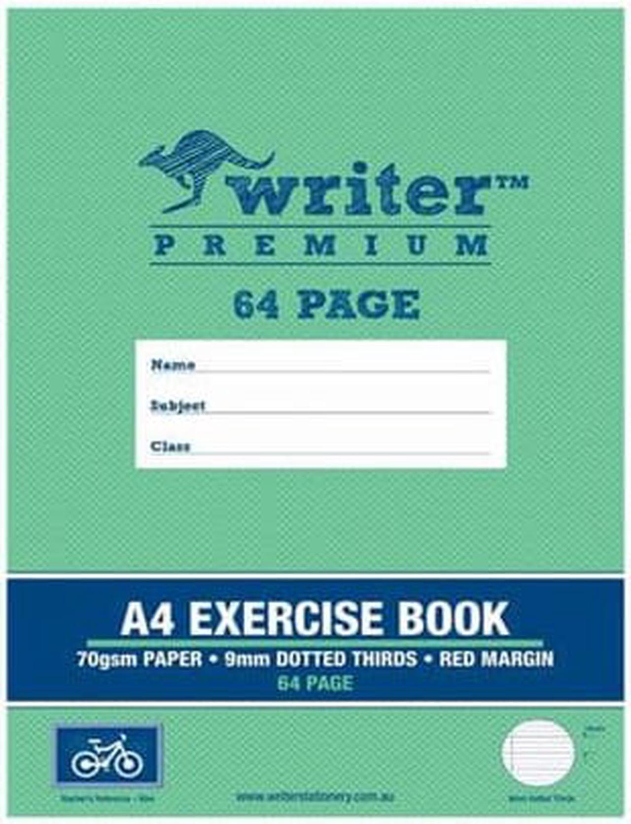 Exercise Book 64 Pages w/ Dotted Line (A4) - 9mm