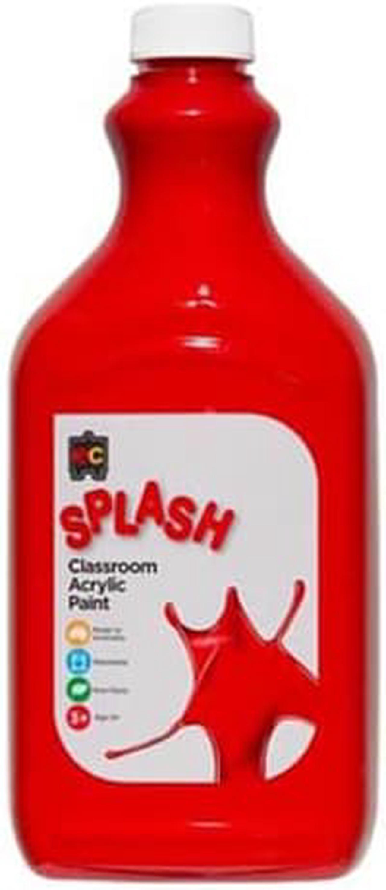 EC Splash Classroom Acrylic Paint 2L - Toffee Apple