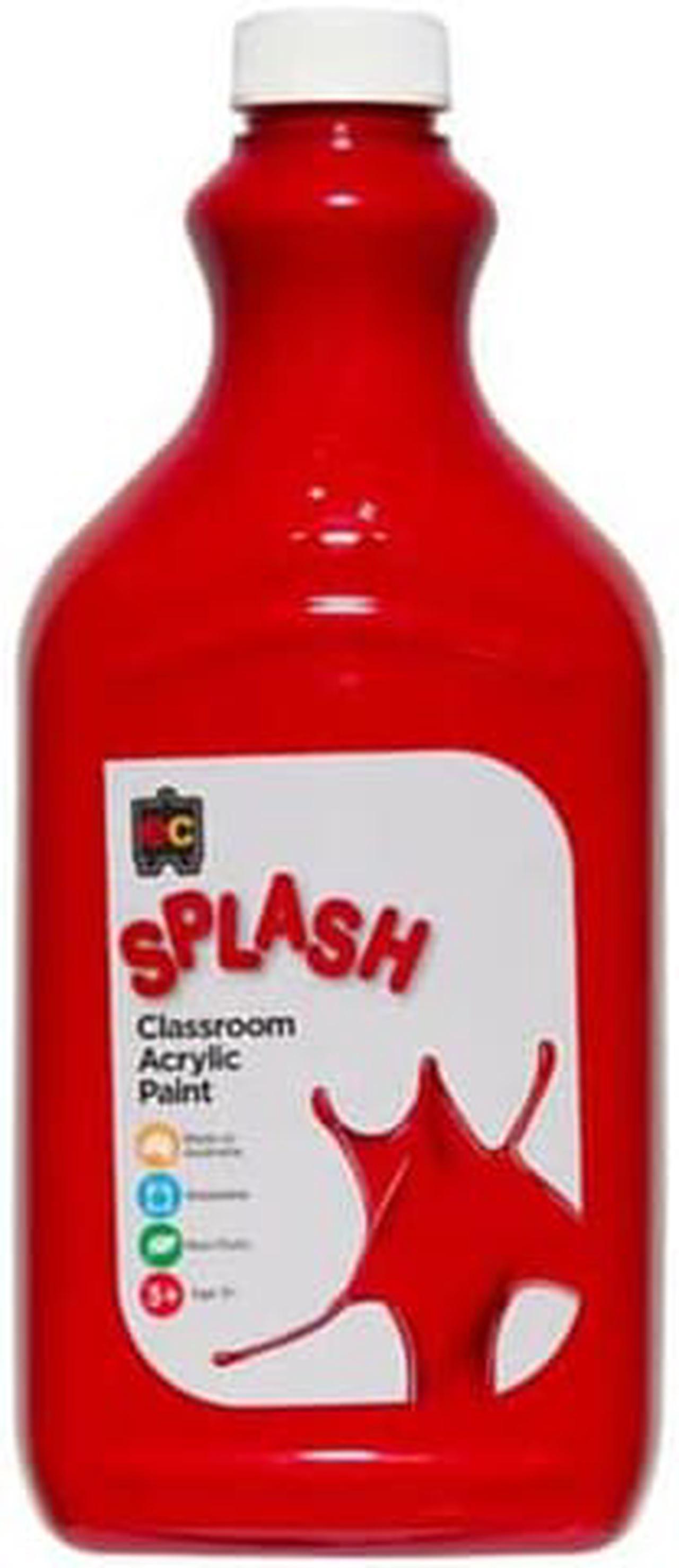 EC Splash Classroom Acrylic Paint 2L - Poppy Magenta