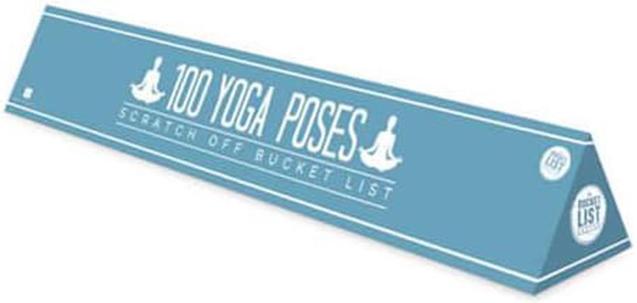 Alt view image 2 of 3 - Bucket List Scratch Poster 100 Yoga Poses