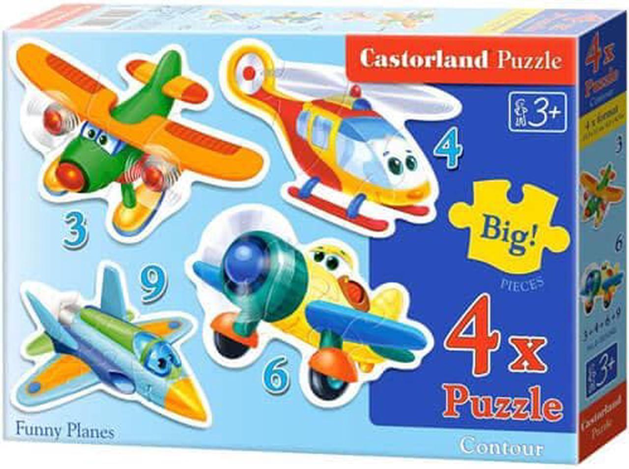 Alt view image 2 of 2 - Castorland Funny Planes Jigsaw Puzzle